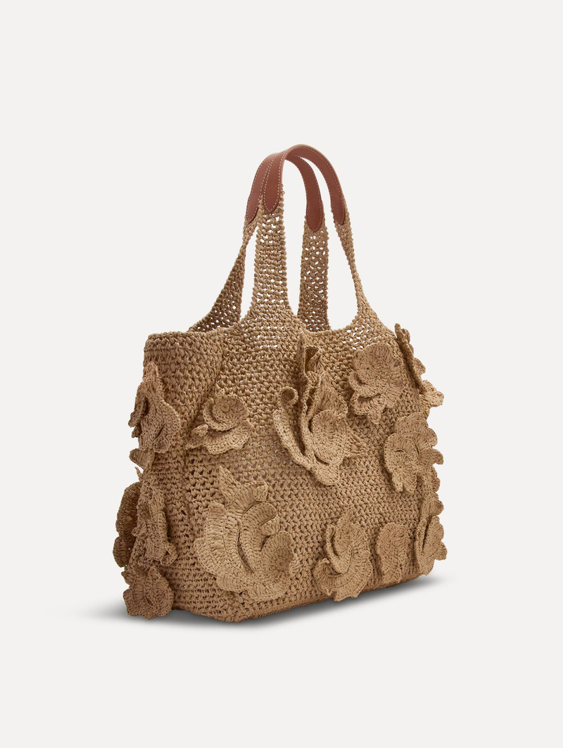 THE TOPAZ IN CROCHET RAFFIA 1