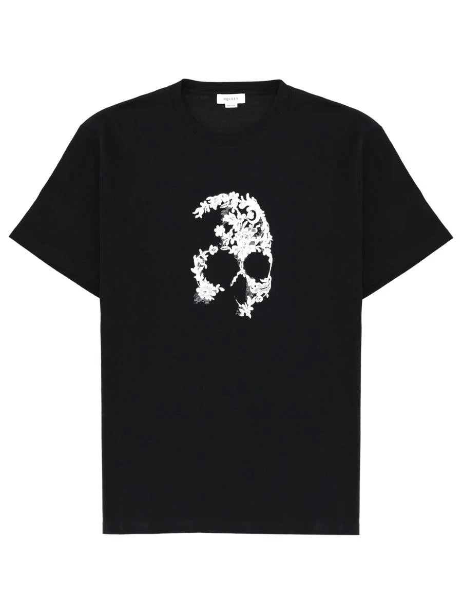 Alexander McQueen "Skull Motif" T-Shirt - 1