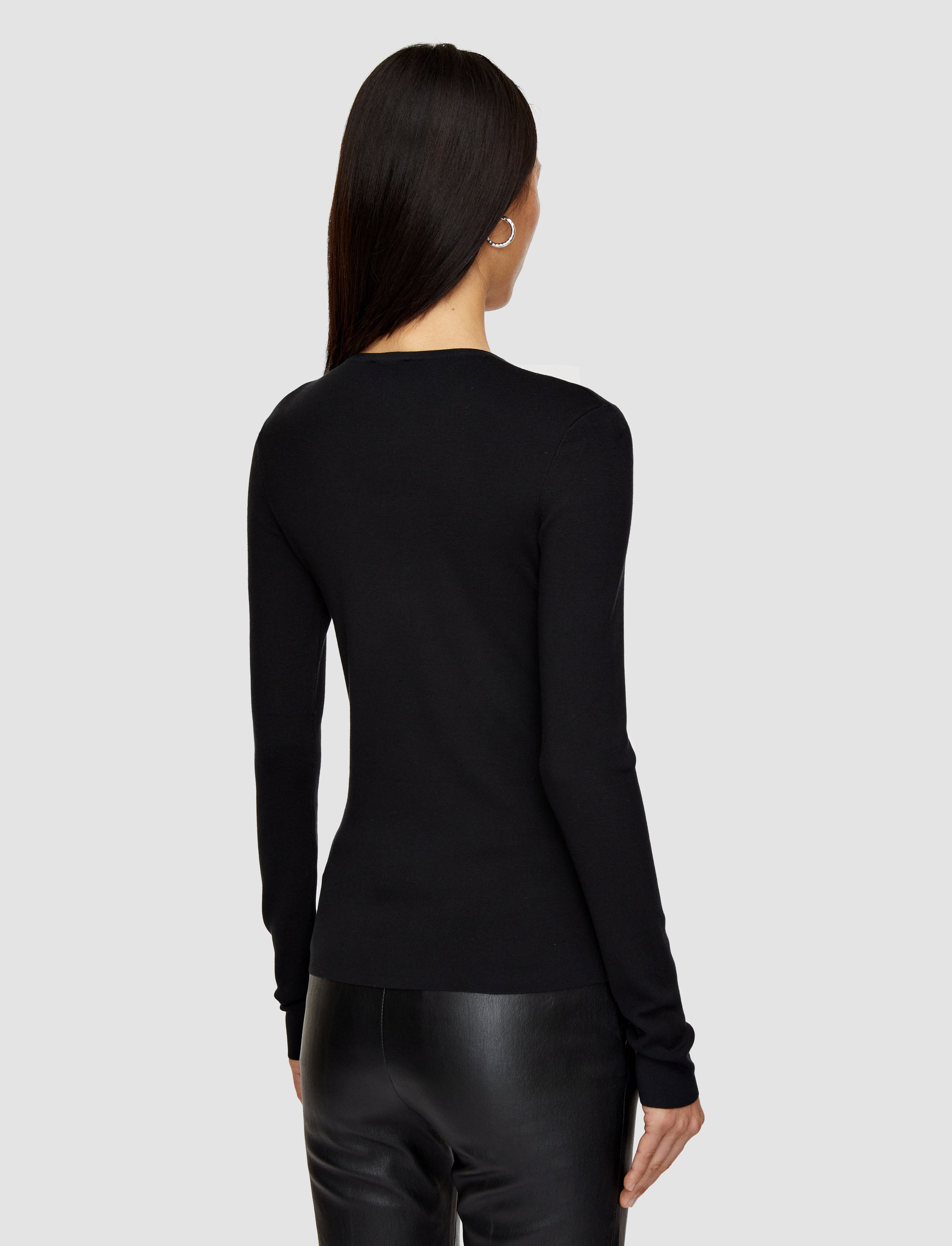 Silk Stretch Jumper - 4