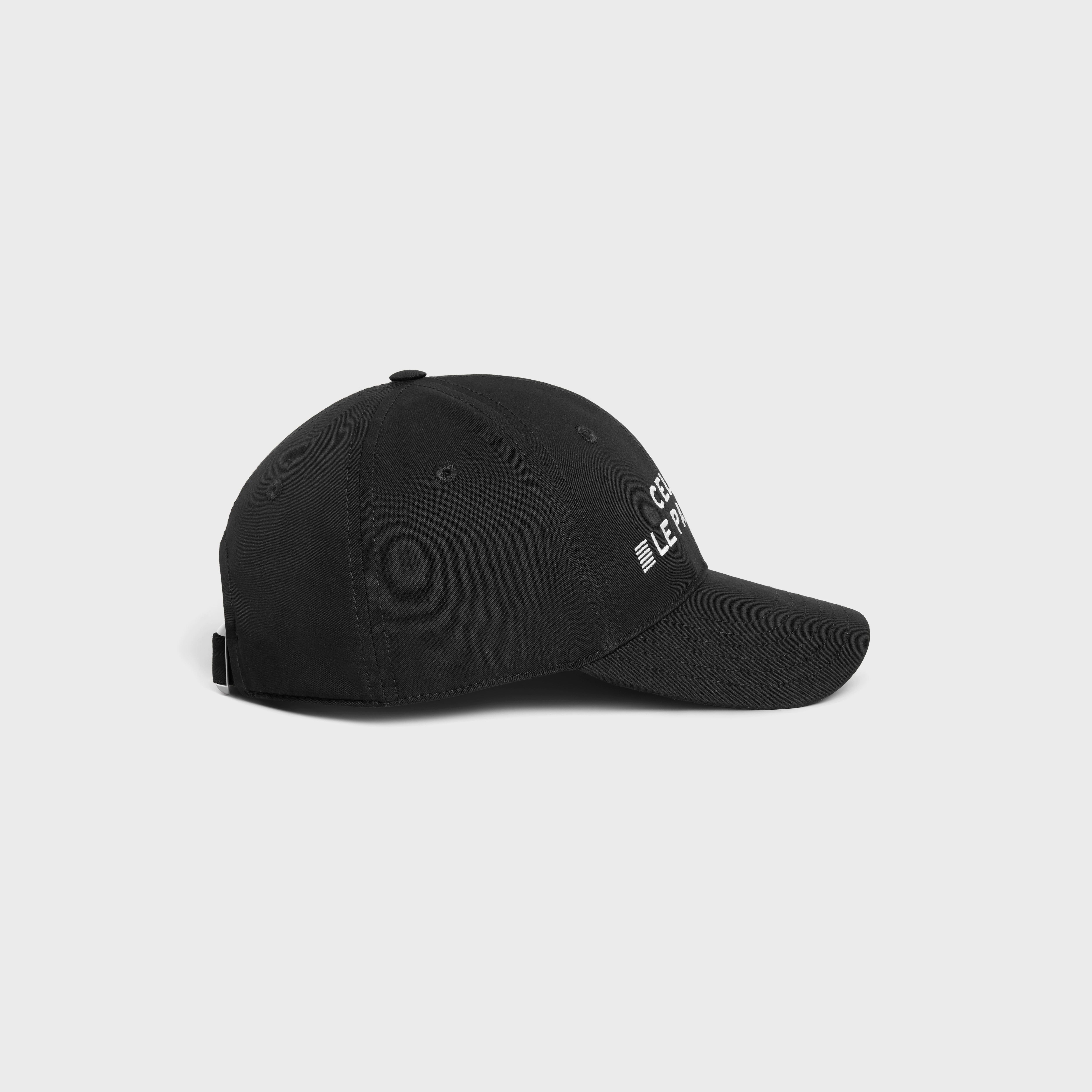 CELINE le palace baseball cap in cotton | REVERSIBLE