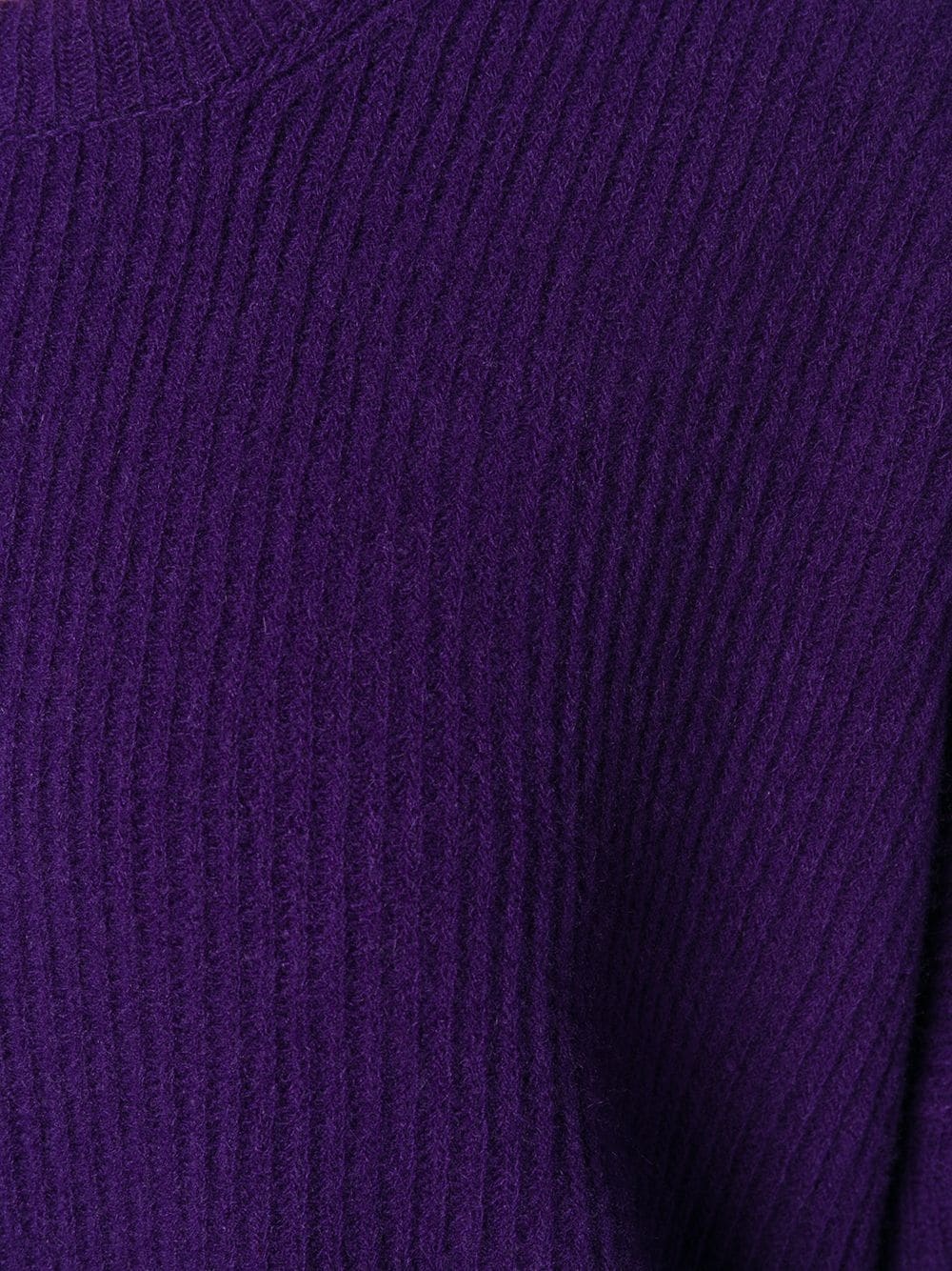 oversized distressed crew-neck sweater - 5