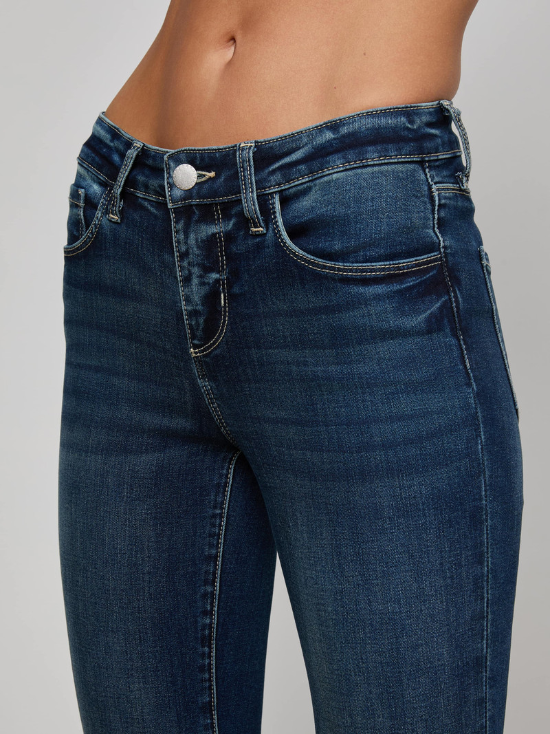 Cara Low-Rise Bootcut Jean 7