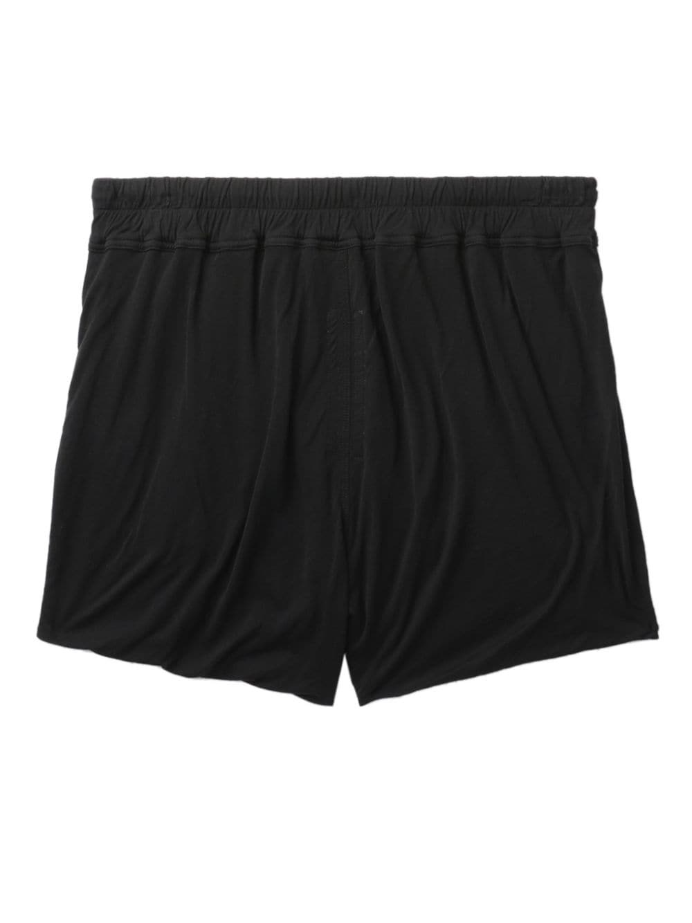 side-slits cotton shorts - 6