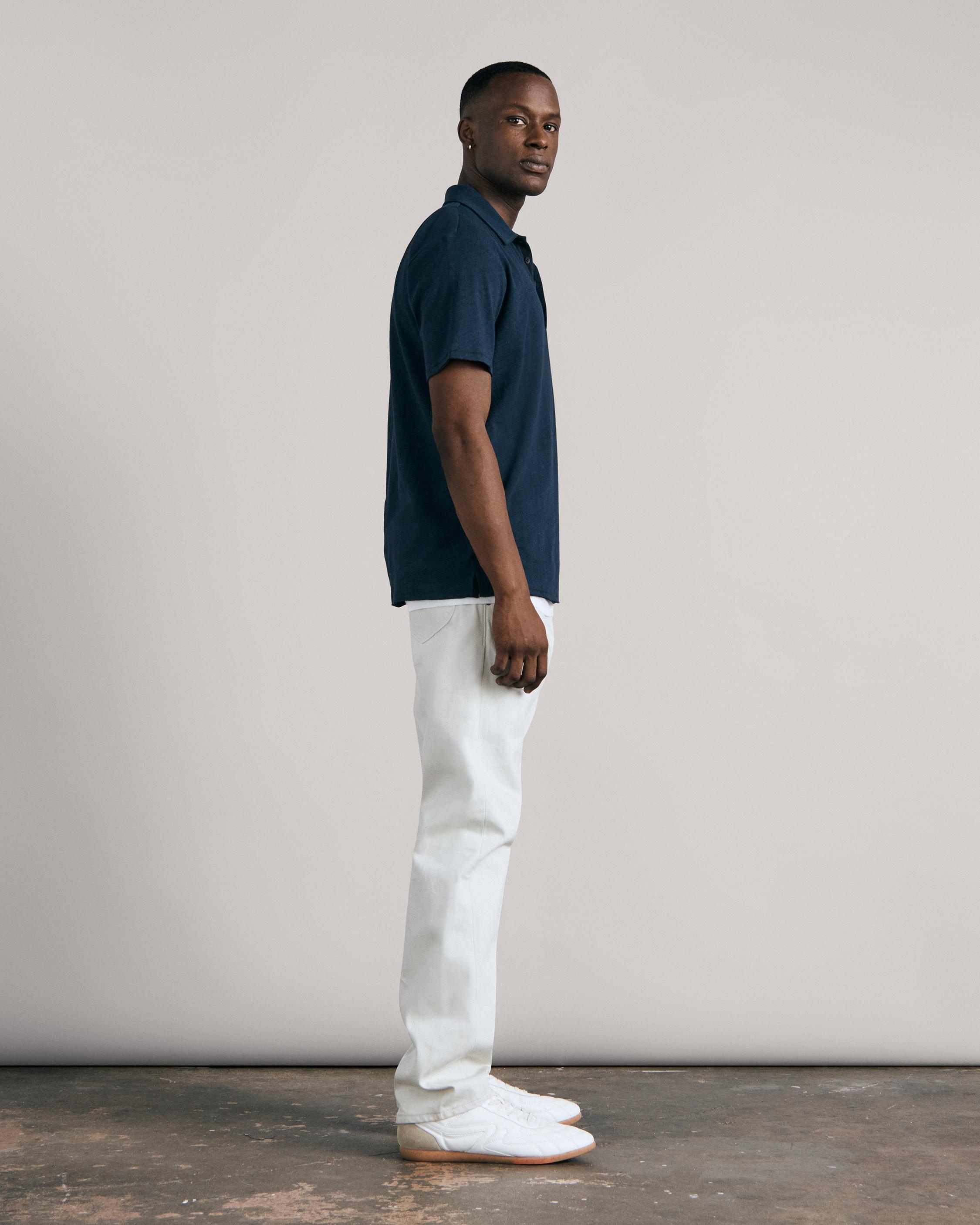 Archival Jean - Stone Selvedge
Straight Mid Indigo Selvedge Jean - 4