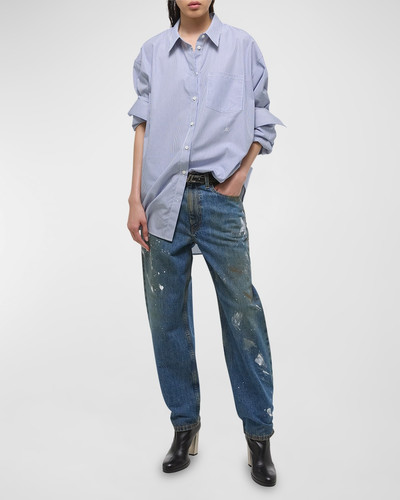 Helmut Lang Oversized Pinstripe Shirt outlook