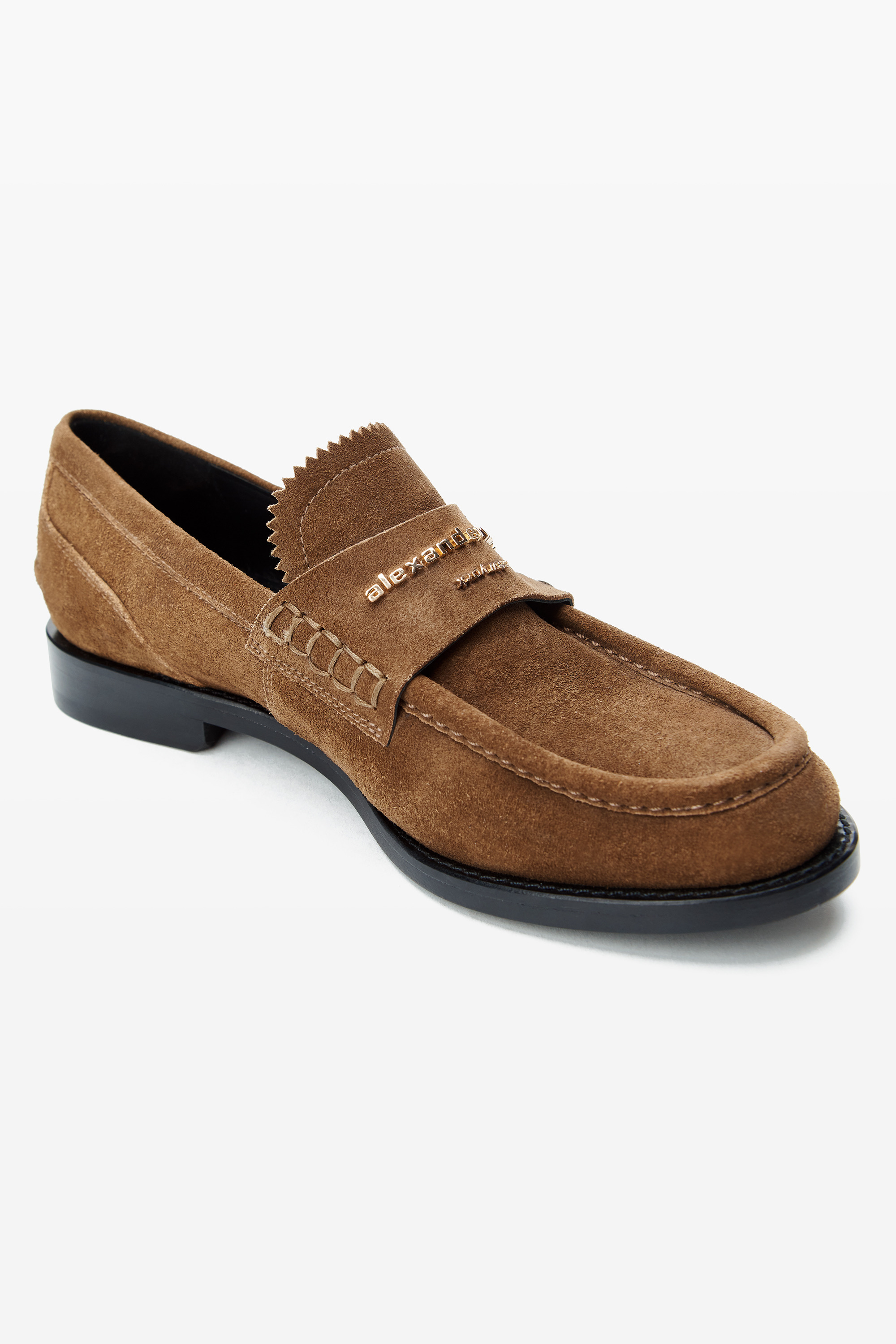 Brown Suede Carter Loafers - 2