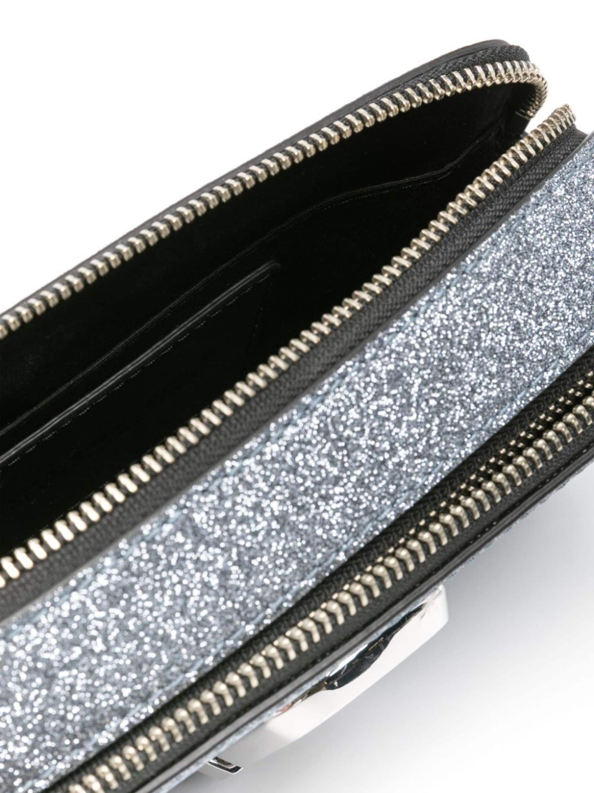 Marc Jacobs The Metallic Glitter Snapshot camera bag | REVERSIBLE