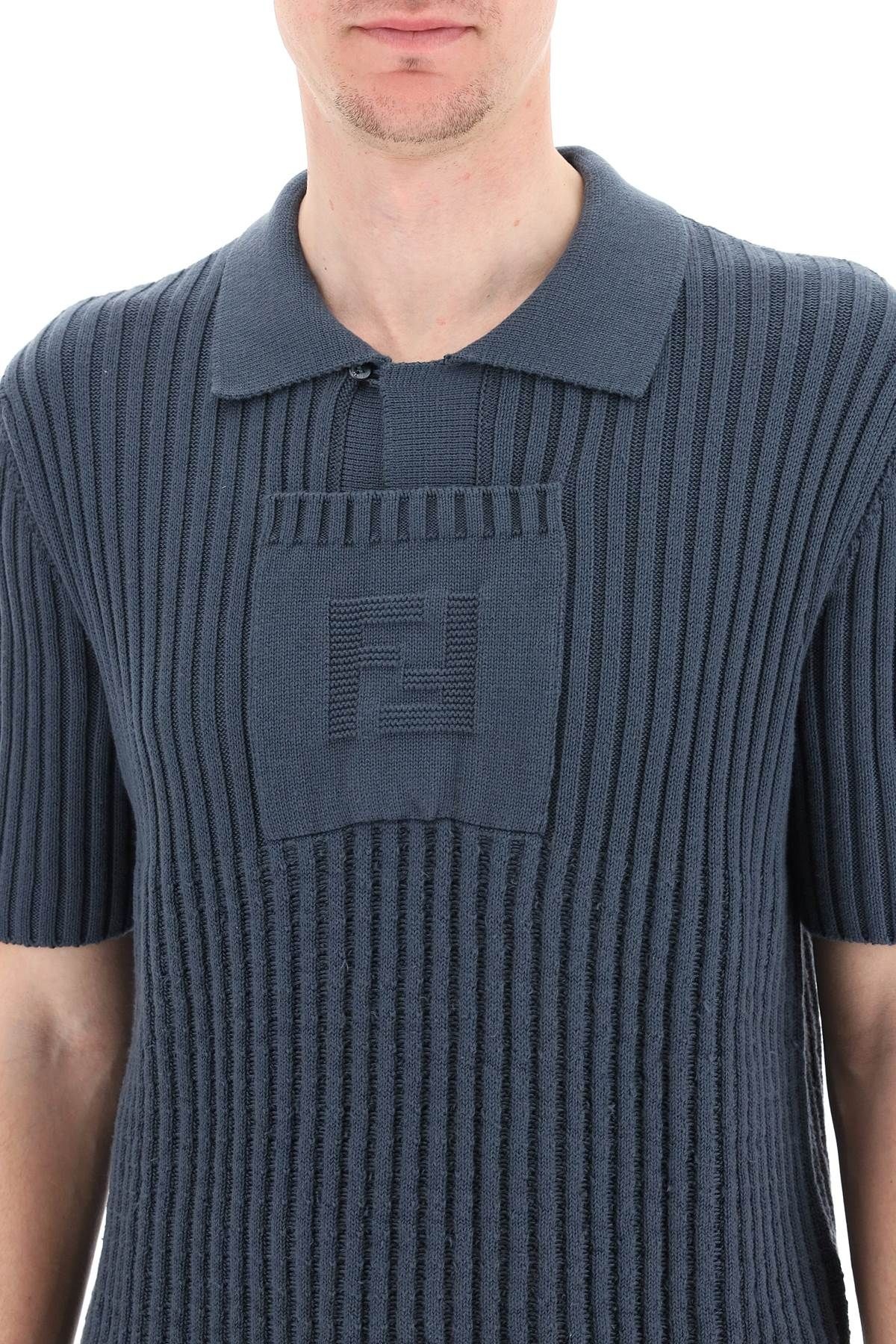 RIBBED SWEATER WITH LOGO - 5