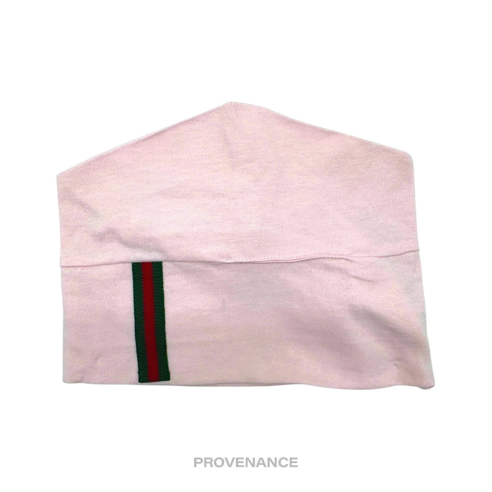 Gucci Web Baby Cotton Cap - Powder Pink 3/6 Months - 1