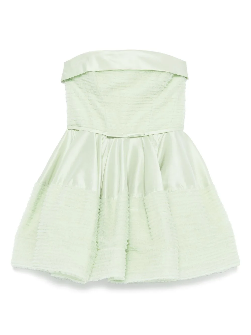 ruffled mini dress - 1