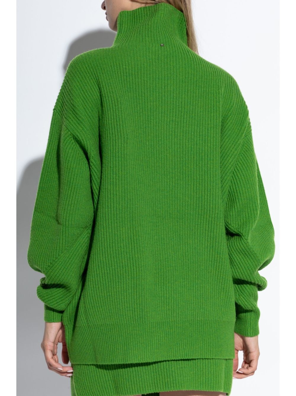wool-cashmere high-neck jumper - 4
