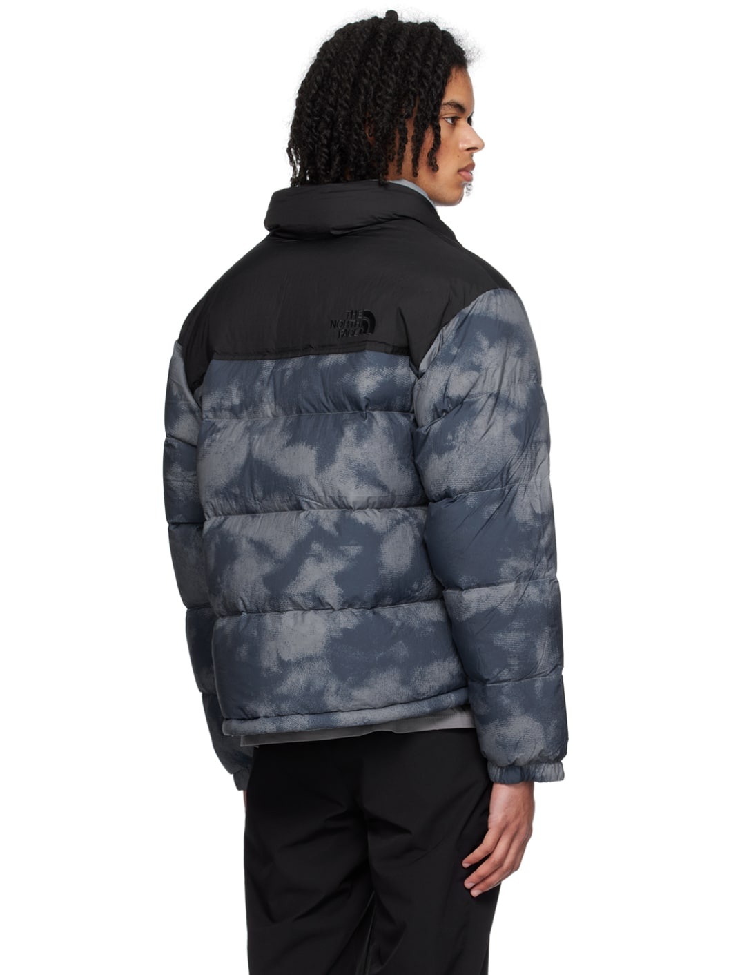 Blue 1992 Nuptse Reversible Down Jacket - 3