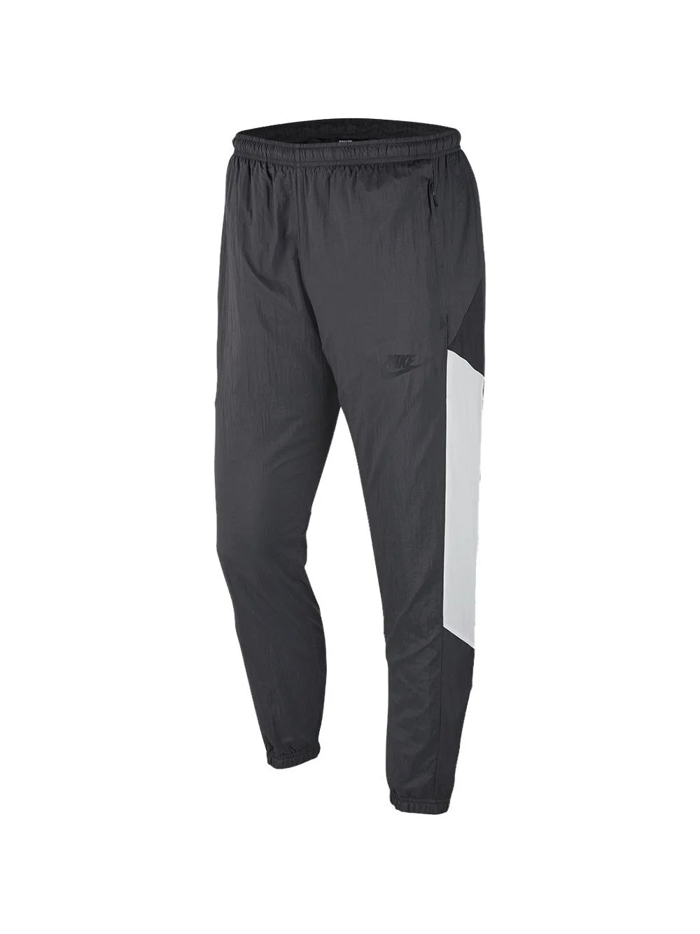 logo-print colour-block track pants - 1