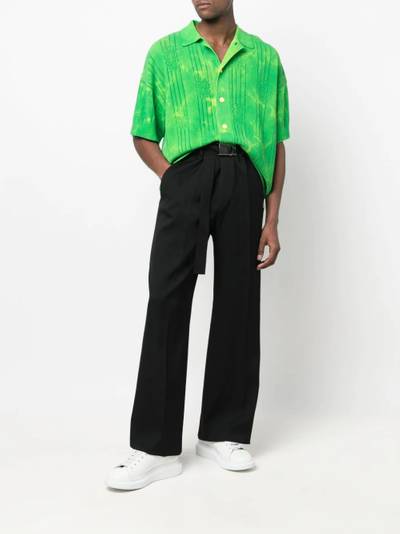 Lanvin wide-leg wool trousers outlook