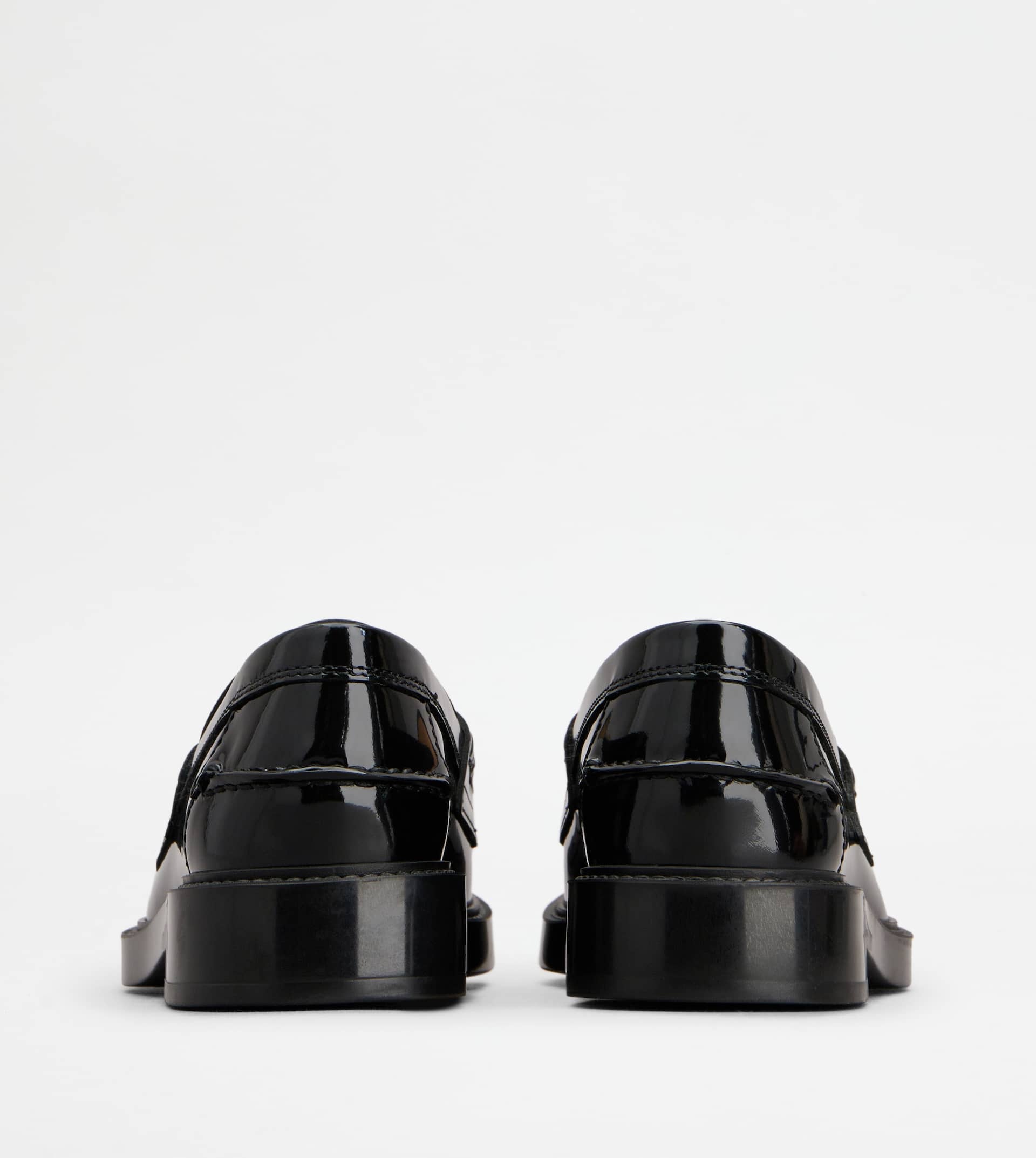 LOAFERS IN LEATHER - BLACK - 2