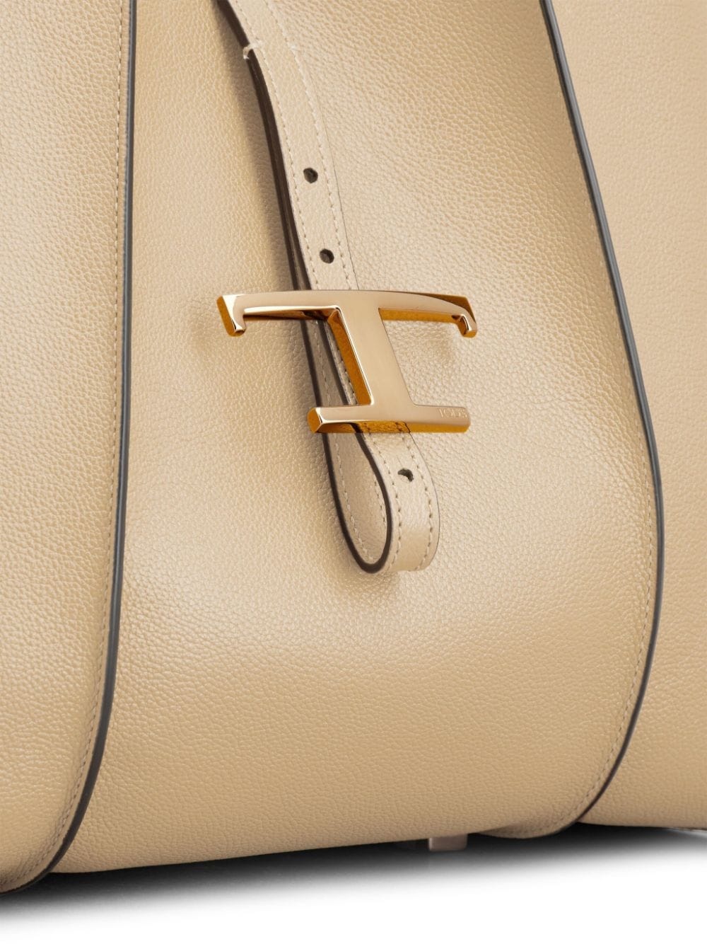 T Timeless leather tote bag - 4