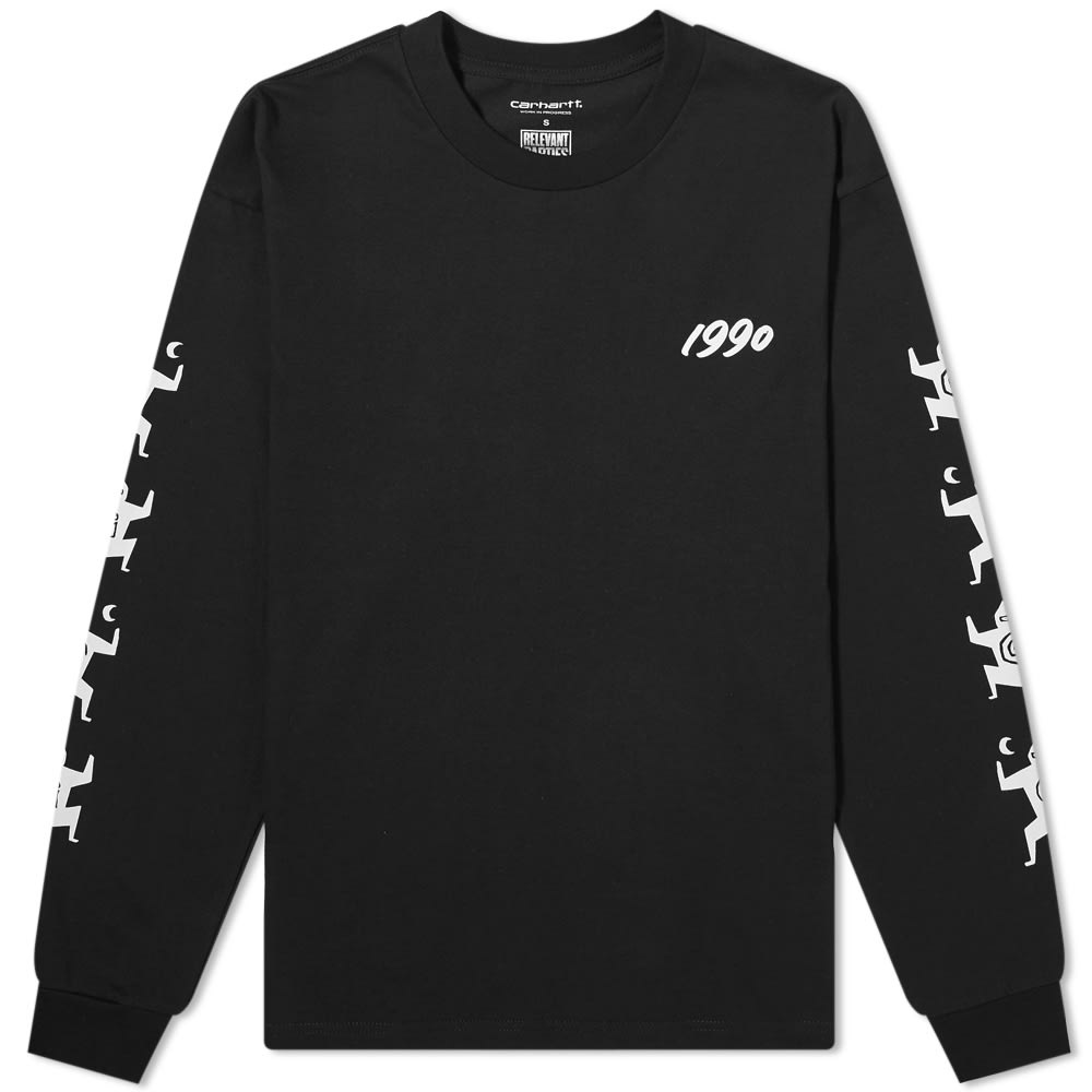 Carhartt WIP x Relevant Parties Long Sleeve Ninja Tune Tee - 1