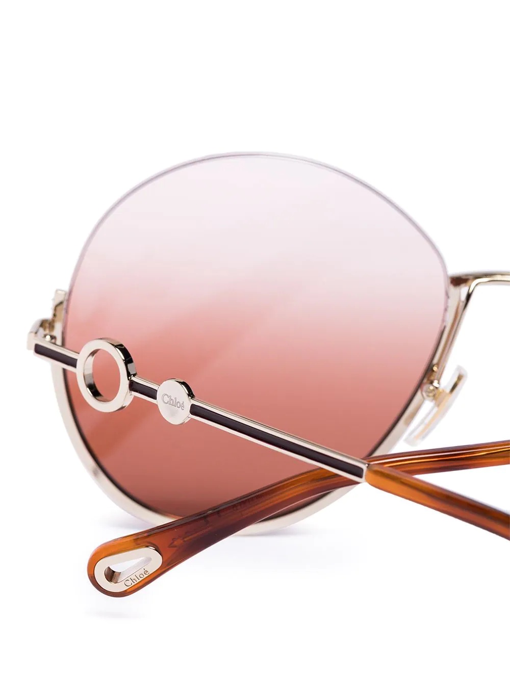 Sofya round-frame sunglasses - 4