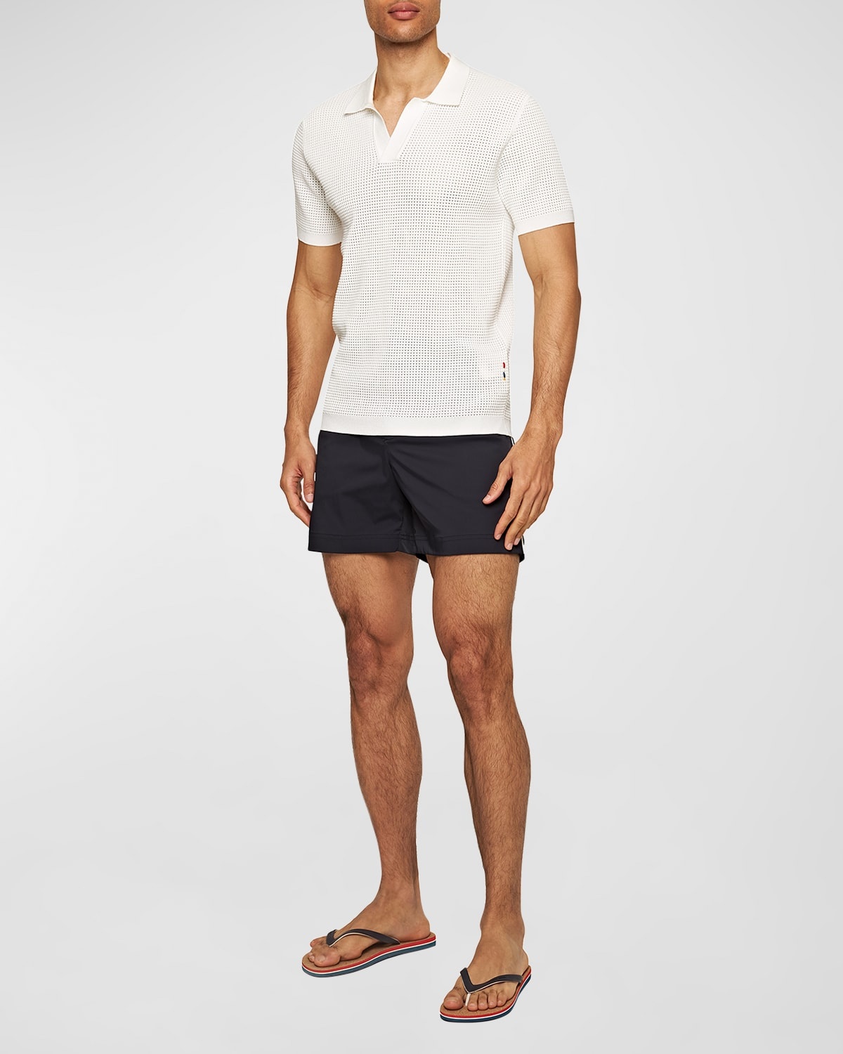 Men's Roddy Mesh Stitch Polo Shirt - 3