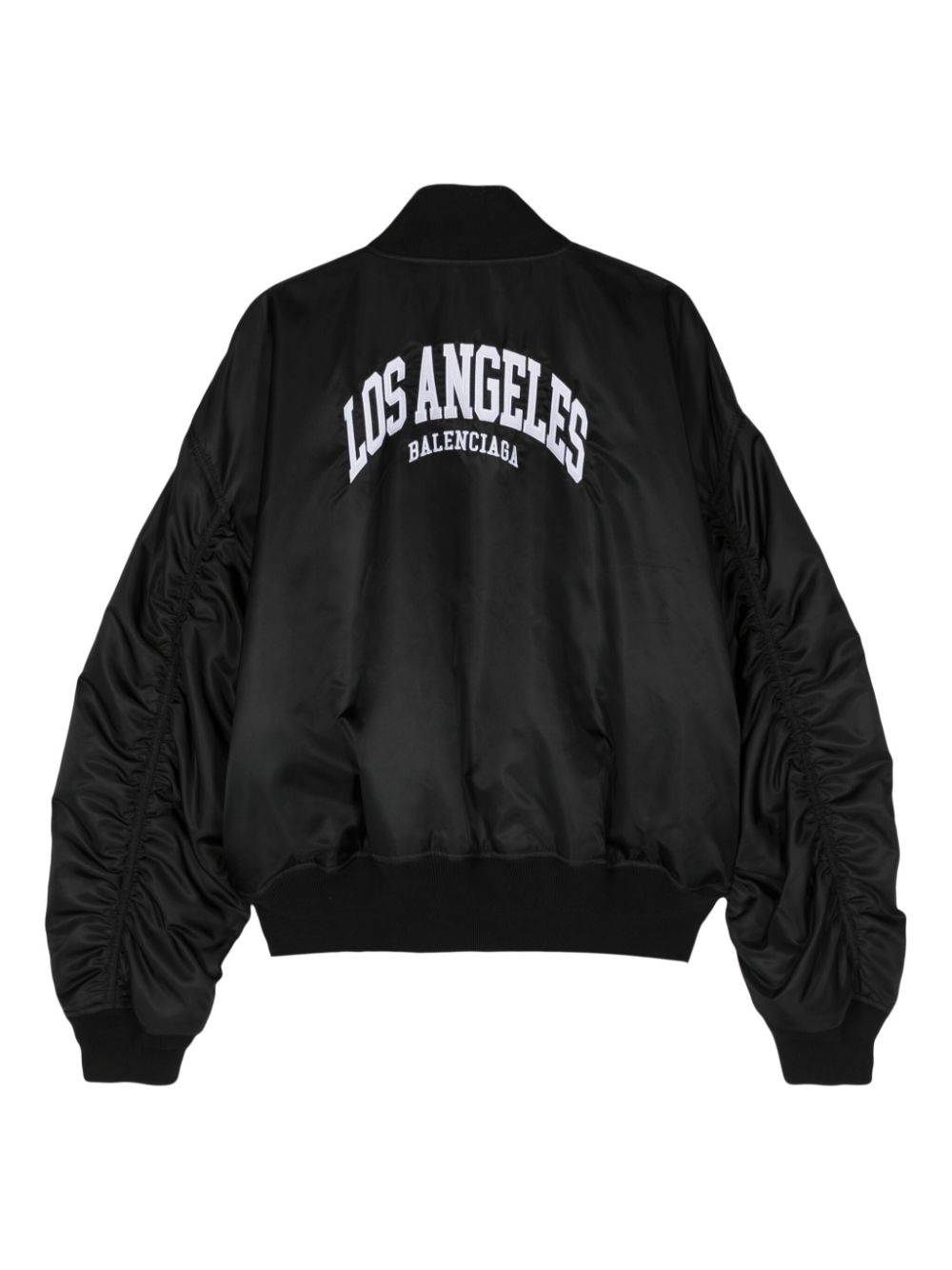 LA satin bomber jacket - 2