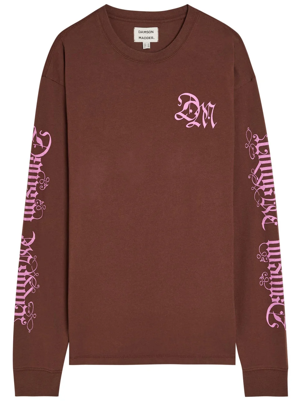 Damson Madder Pleasant Slumber Printed Cotton T-shirt - 1