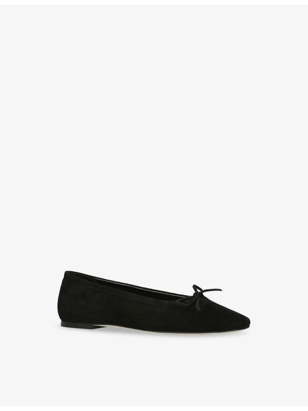 Delfina Suede Ballerina Flats - 3
