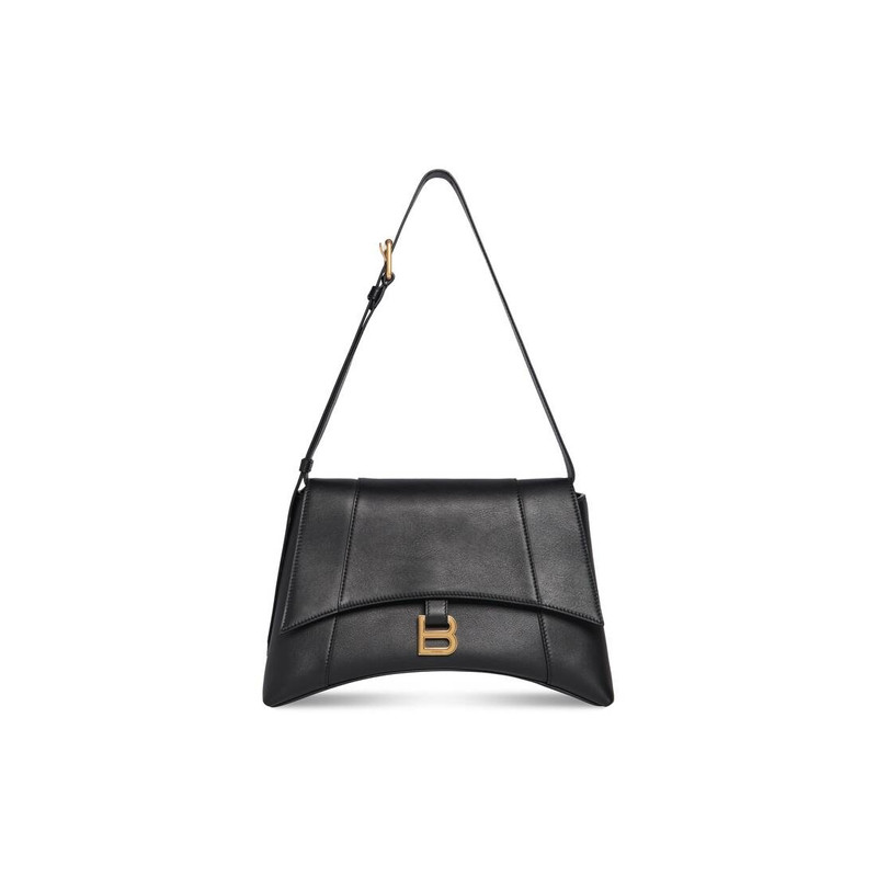Women's Downtown Medium Shoulder Bag in Black 1