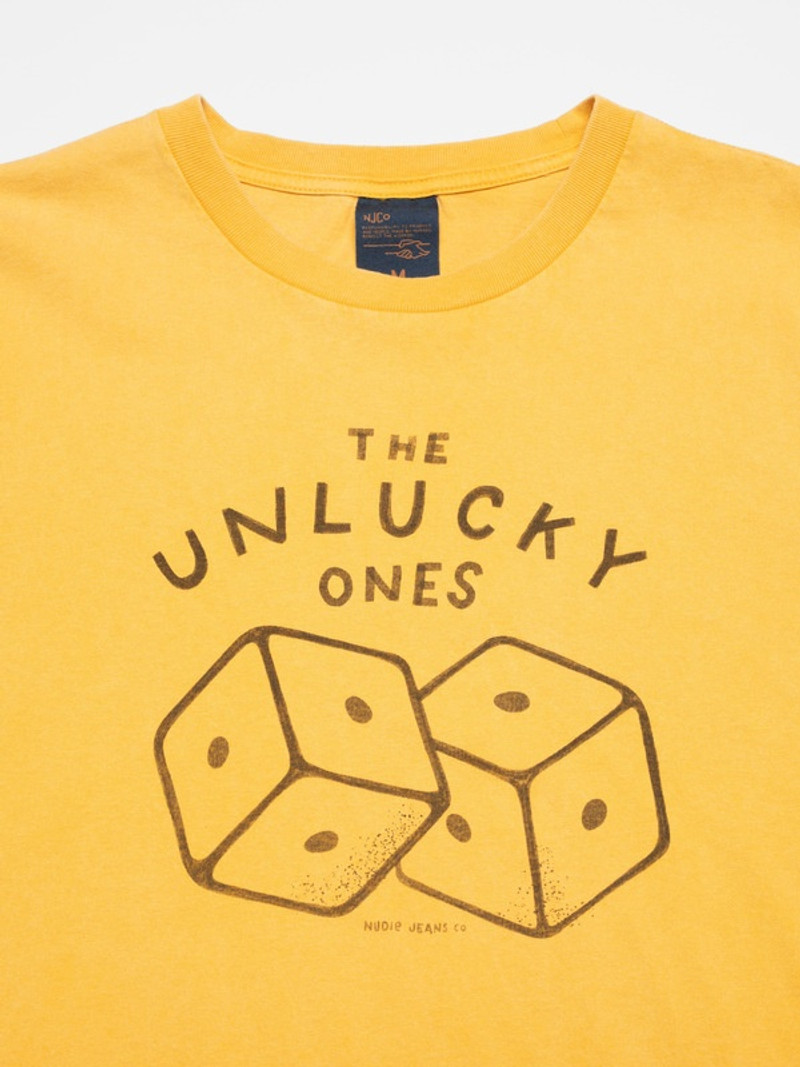Nudie Jeans Roy Unlucky T-Shirt Yellow outlook