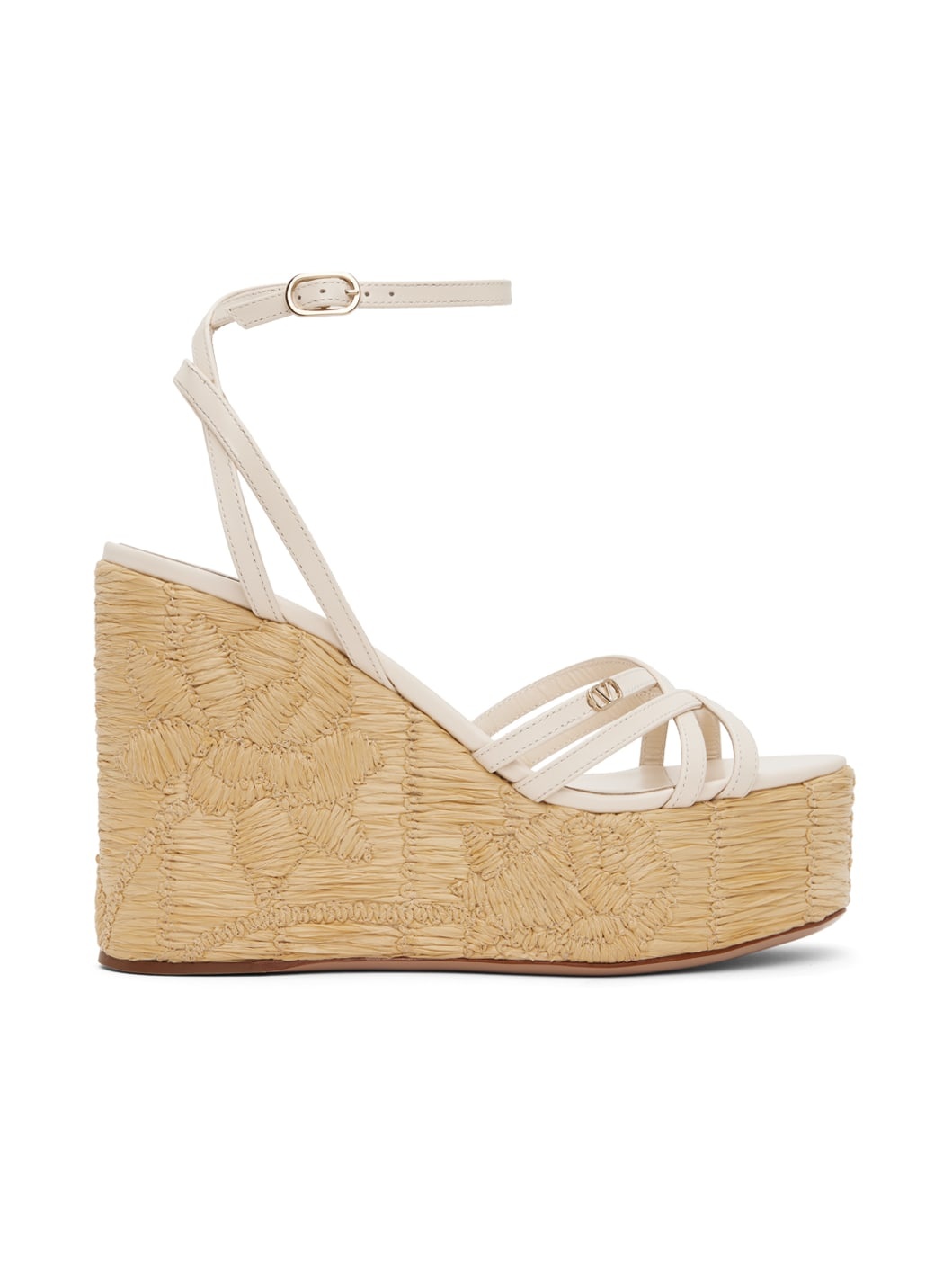 Off-White Raflower Heeled Sandals - 1