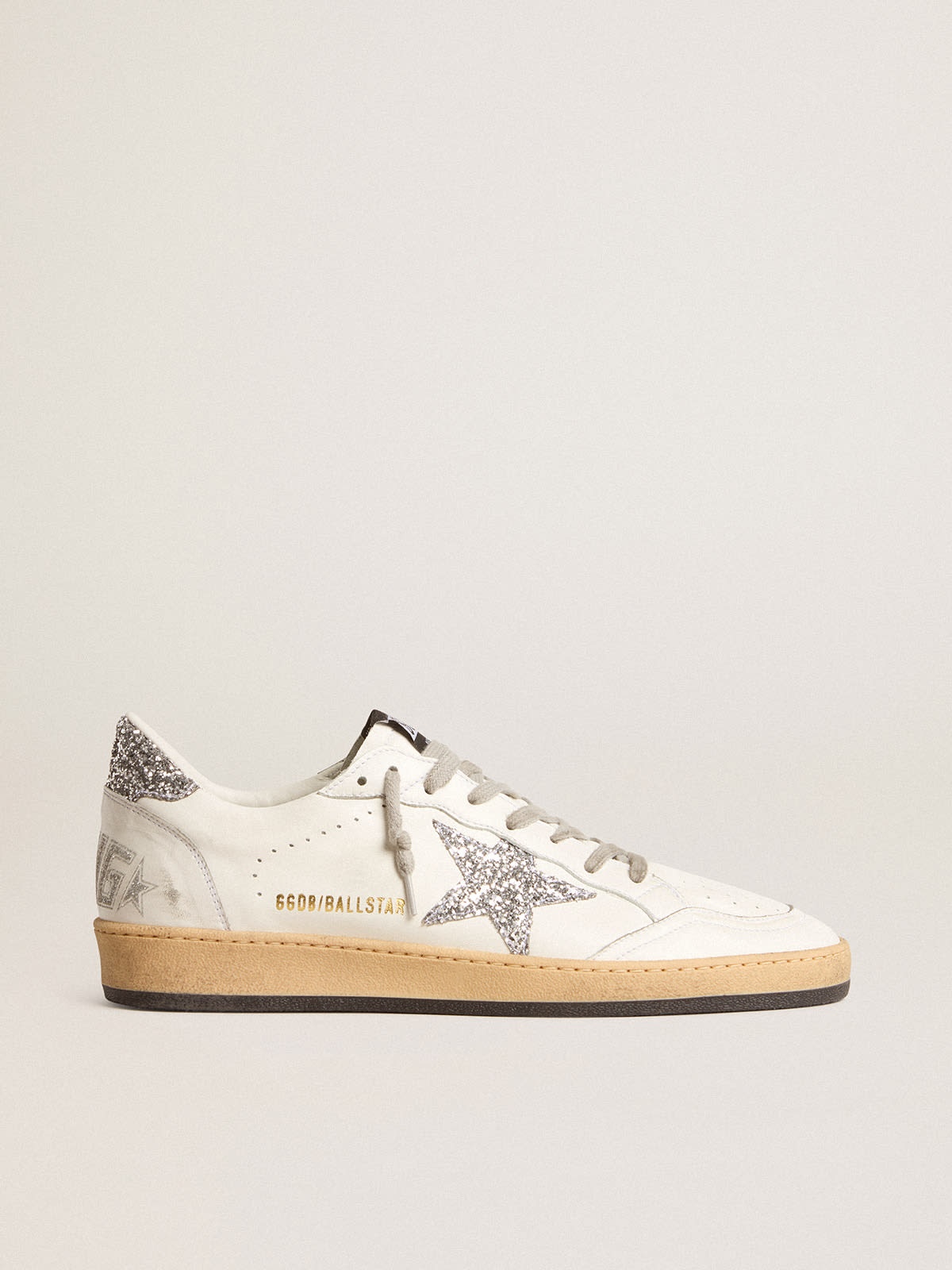 関税なし 送料無料 BALL STAR LEATHER SNEAKERS Golden Goose Ball-Star low-top Leather Sneakers | White