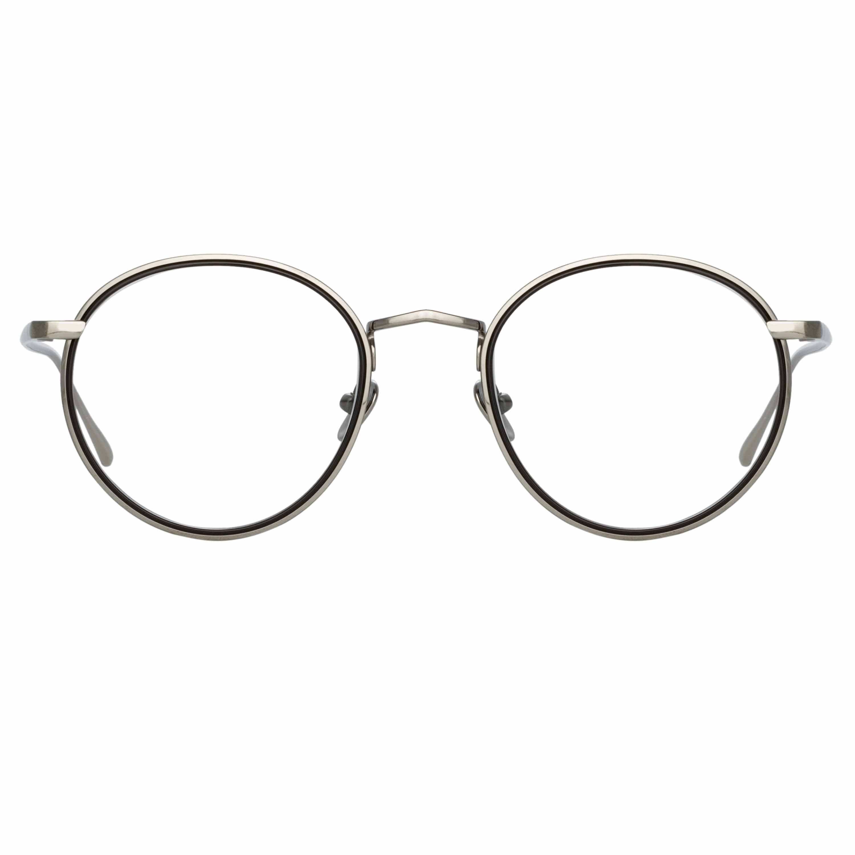 COMER OPTICAL OVAL FRAME IN WHITE GOLD - 1