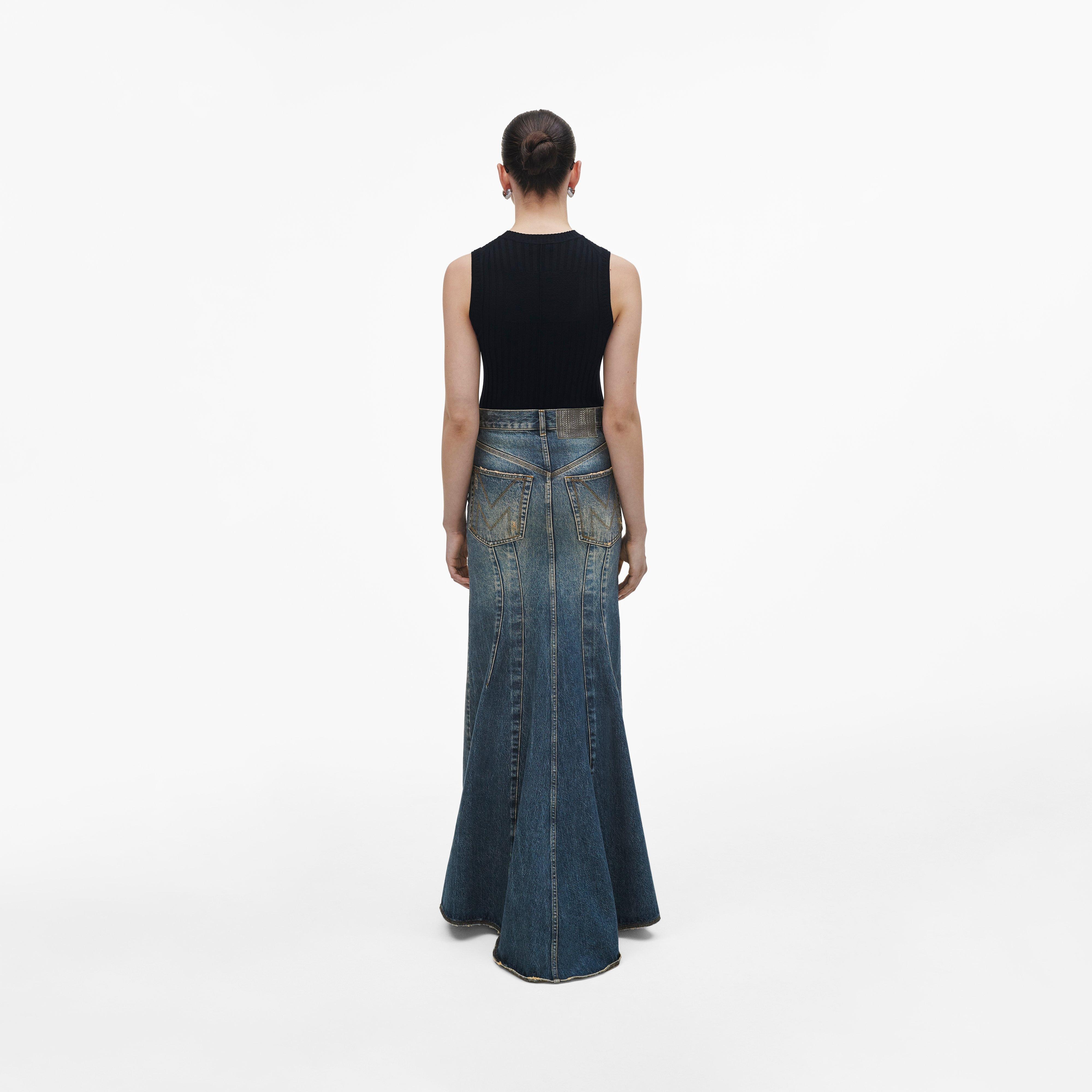 LONG FLUTED SKIRT - 4