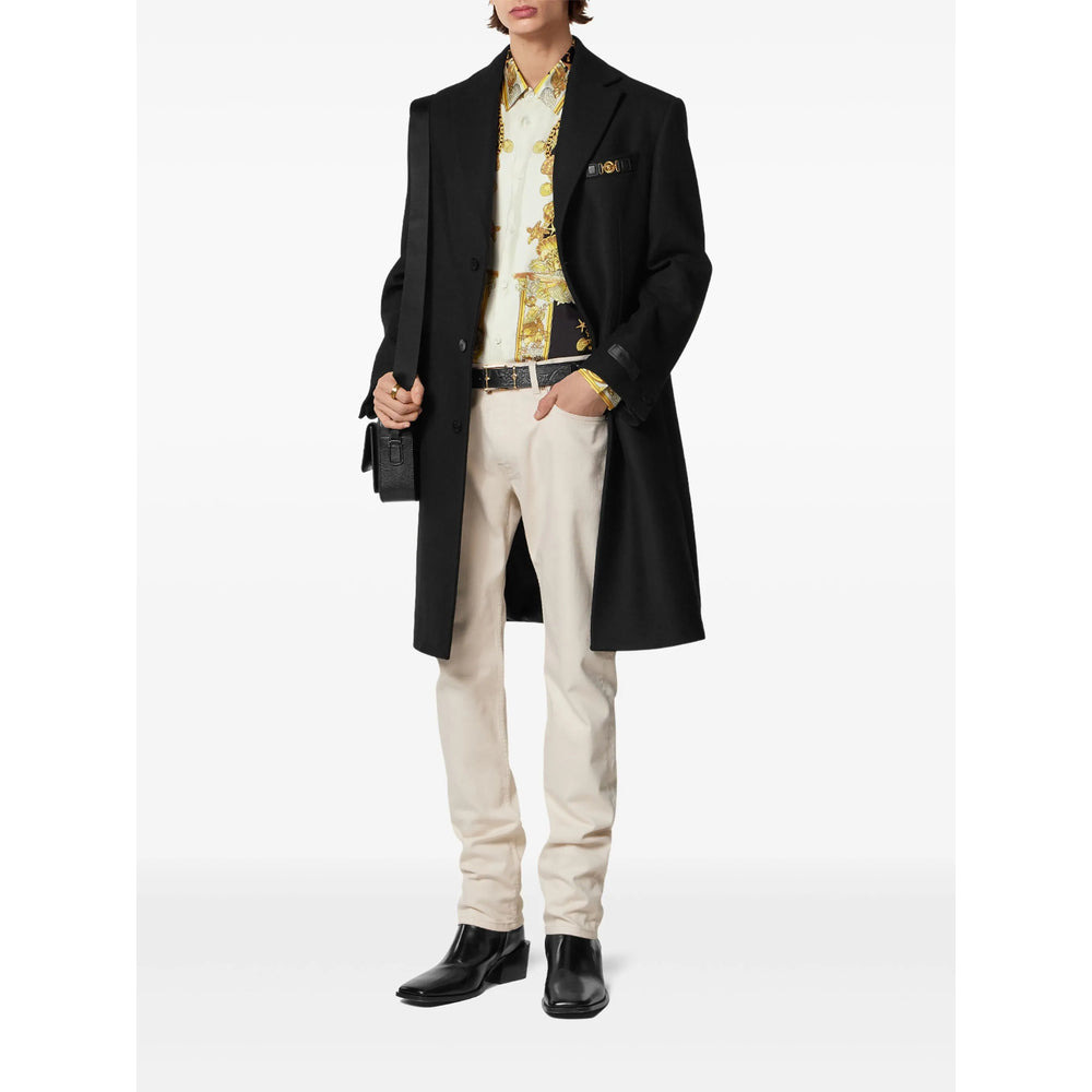 Versace Gold Shirts Men - 5