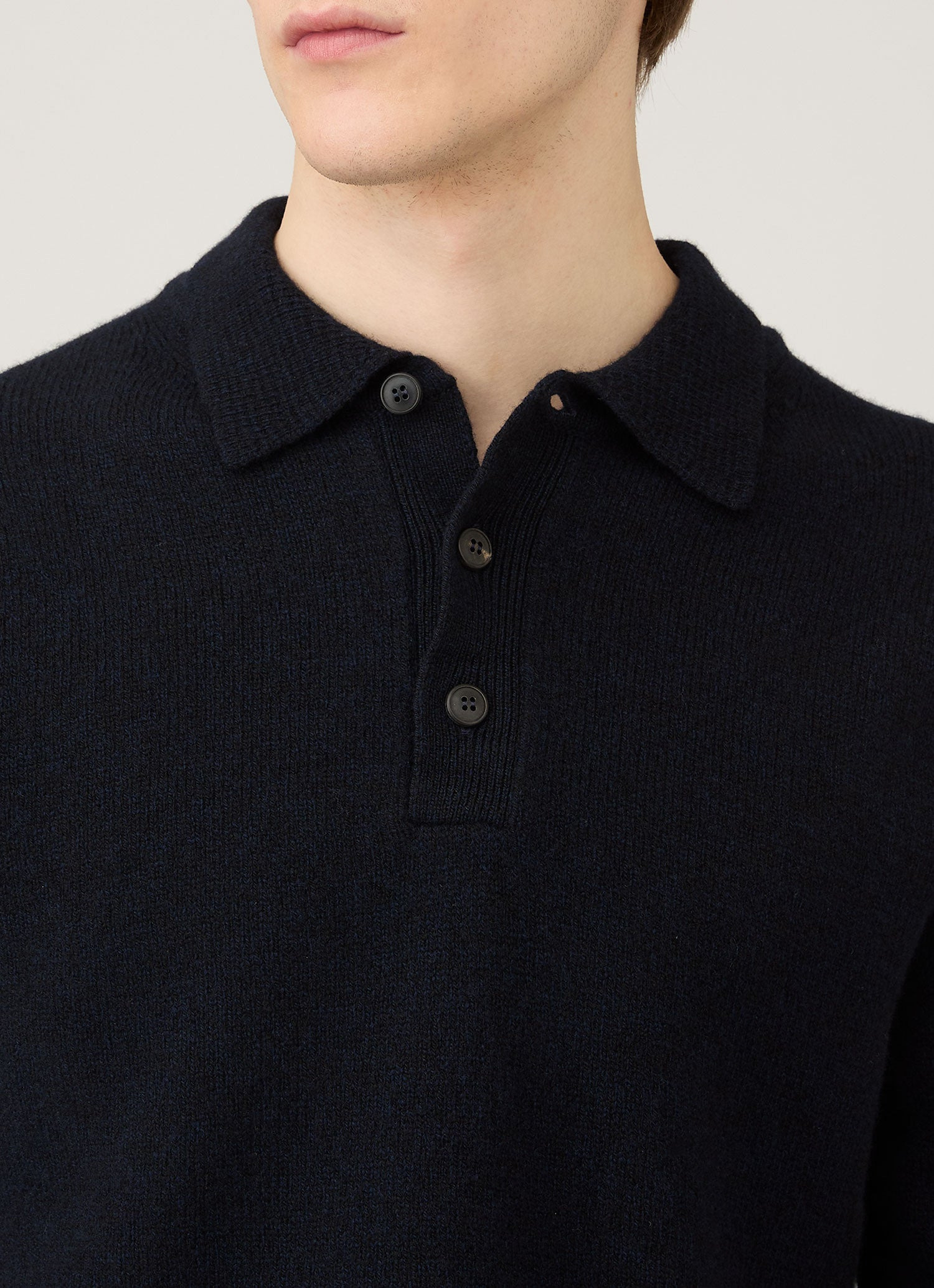 Lambswool Polo Shirt - 6