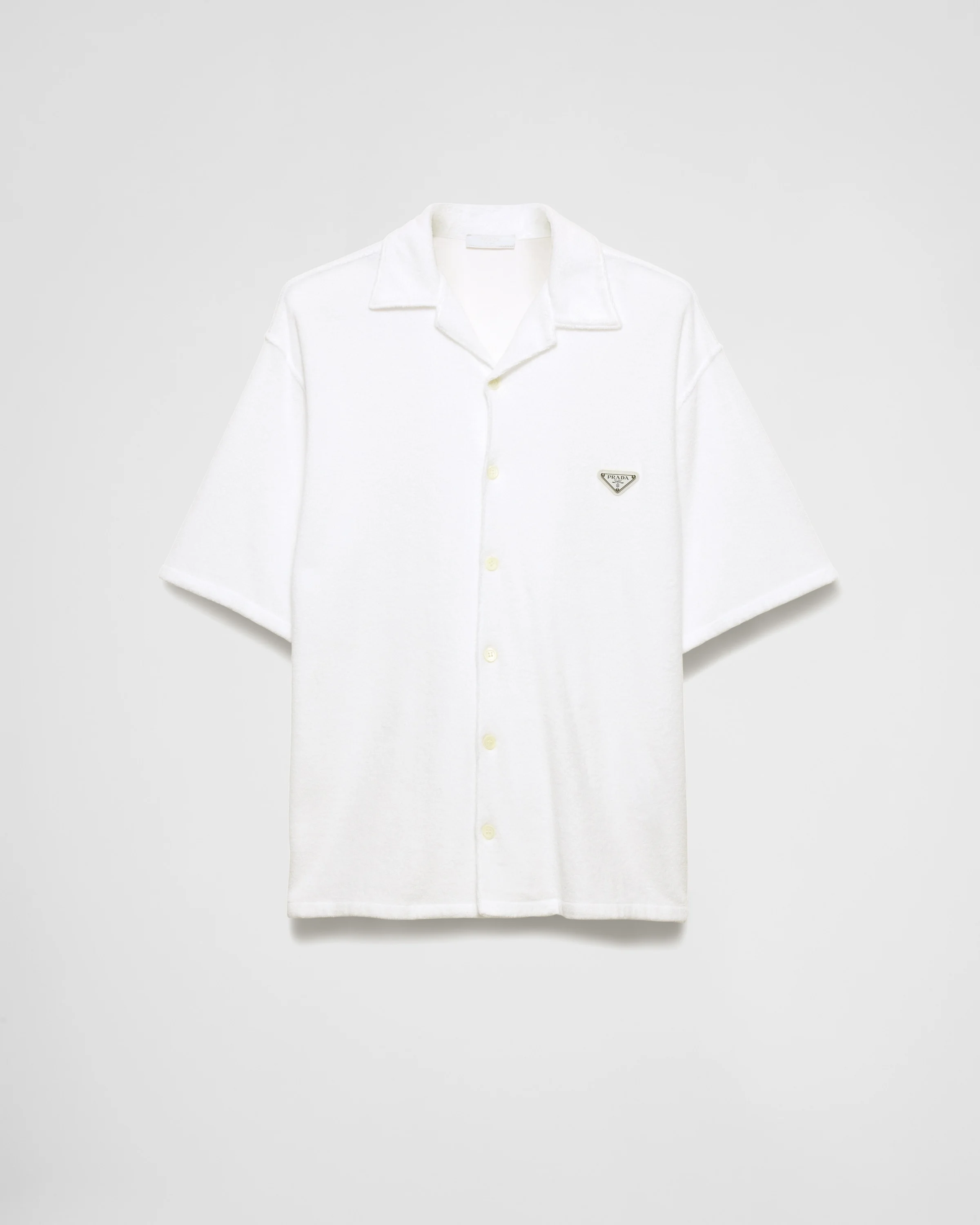 Short-sleeved terry shirt - 1