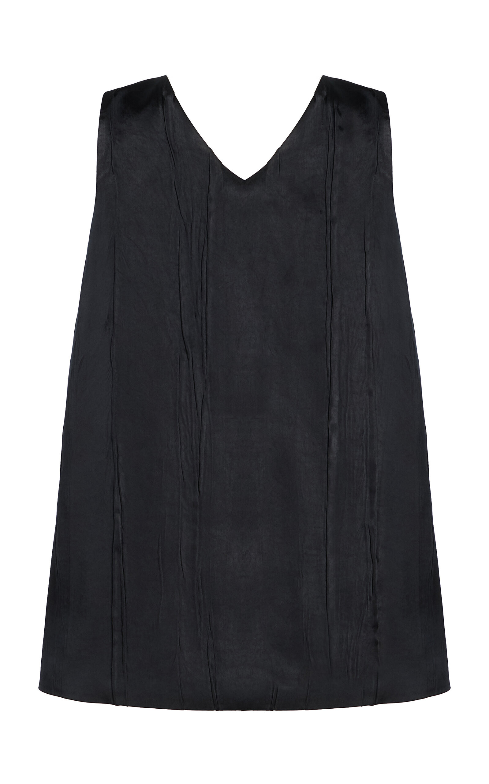 The Drew Satin Tank Top black - 5