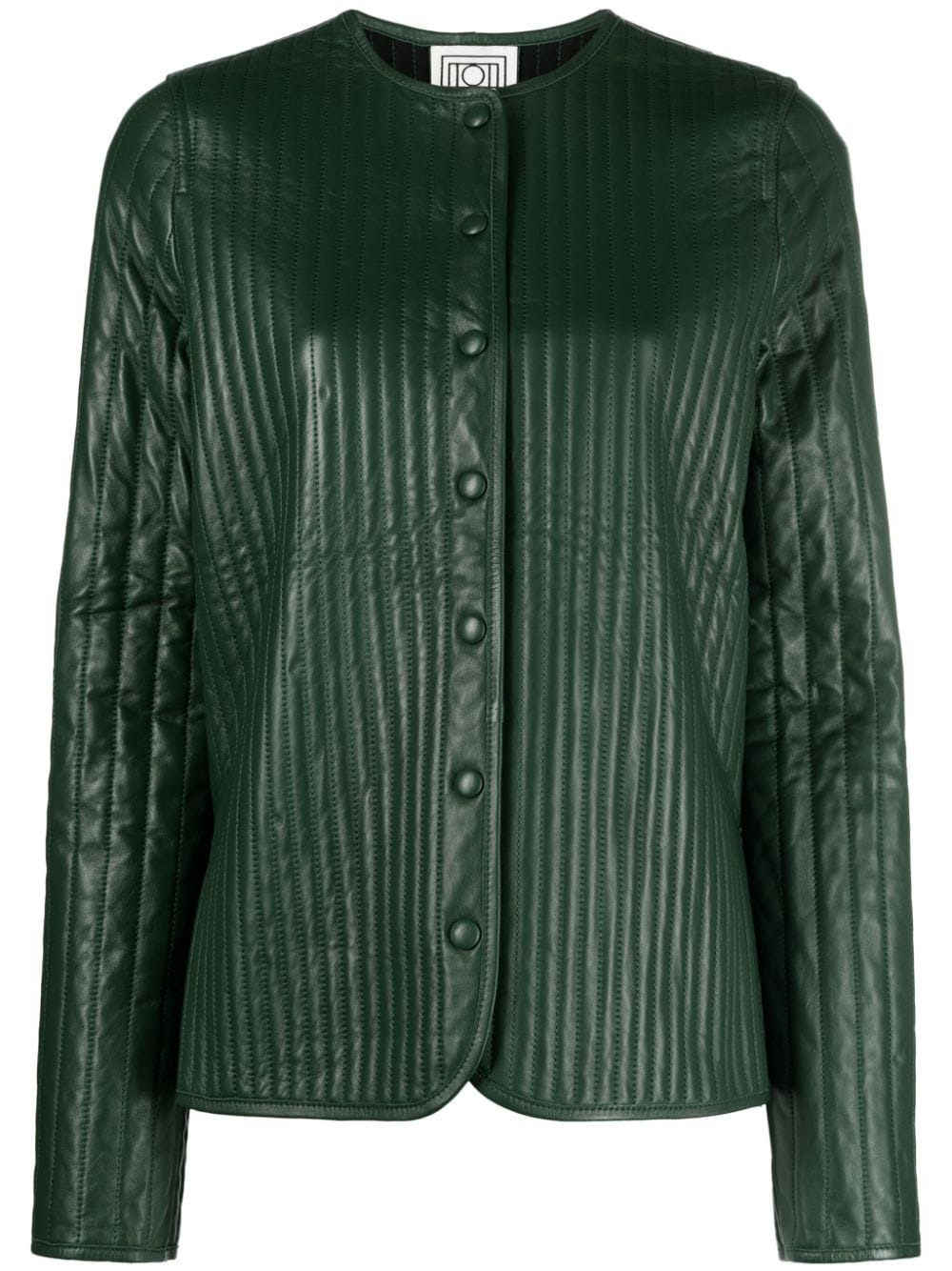 Toteme Women Leather Jacket - 1