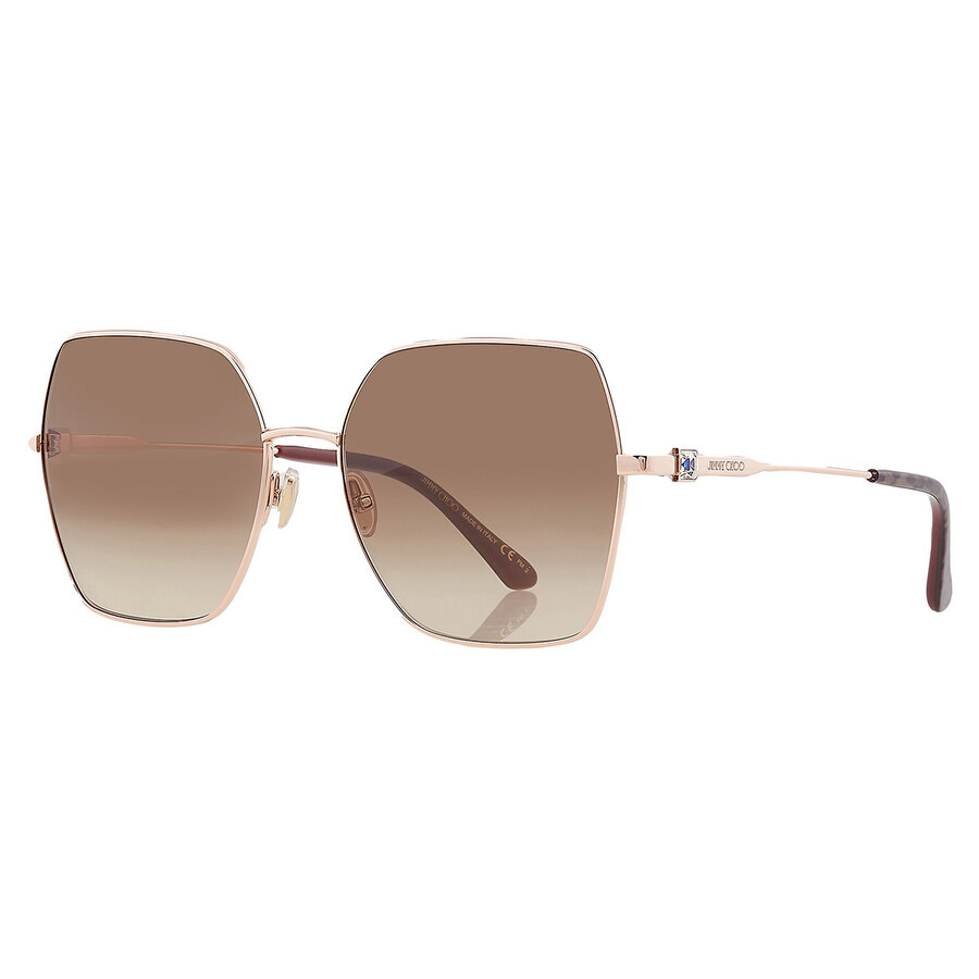 Jimmy Choo Brown Gradient Butterfly Ladies Sunglasses REYE/S 0DDB/HA 59 - 3