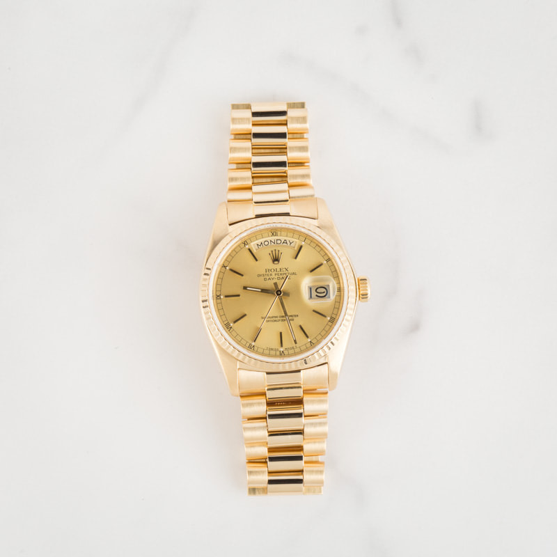 Rolex Day-Date Ref 18038 18k Yellow Gold - 6