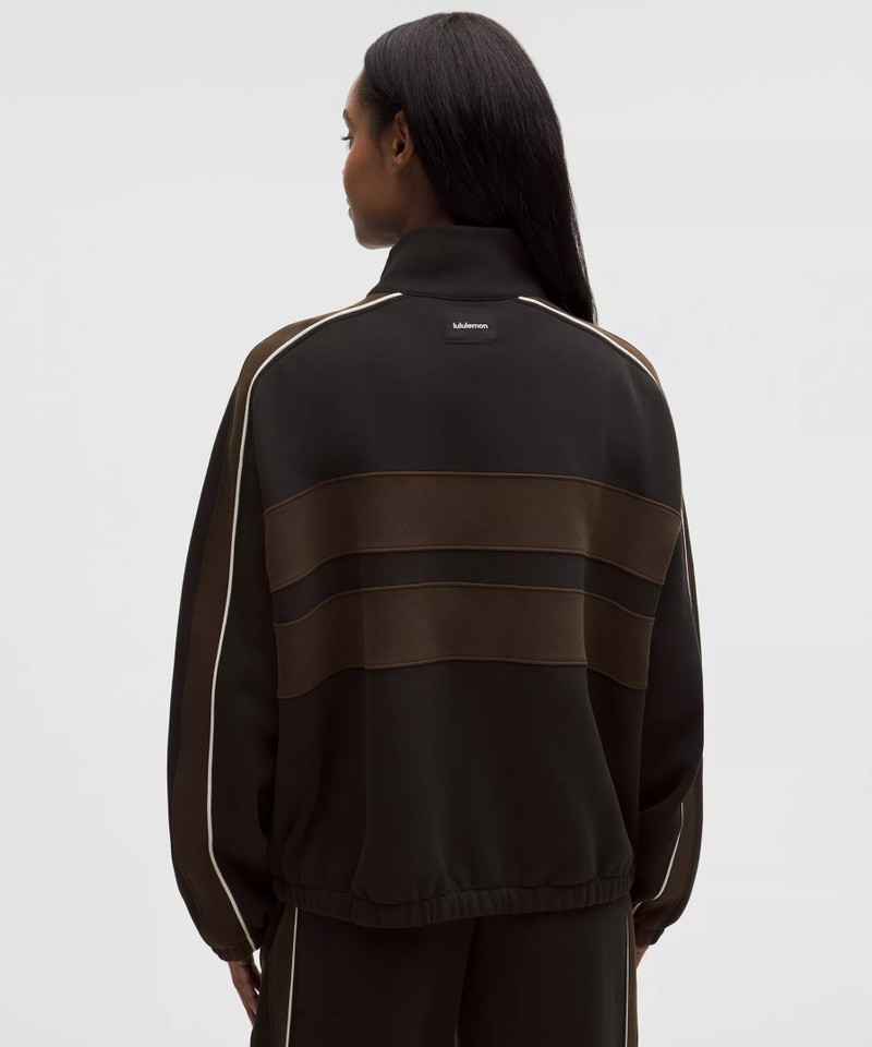 Women's Steady State Oversized Funnel Full Zip *Stripe 3