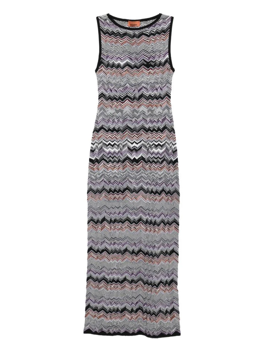 Missoni Ssleeveless Long Dress - 1