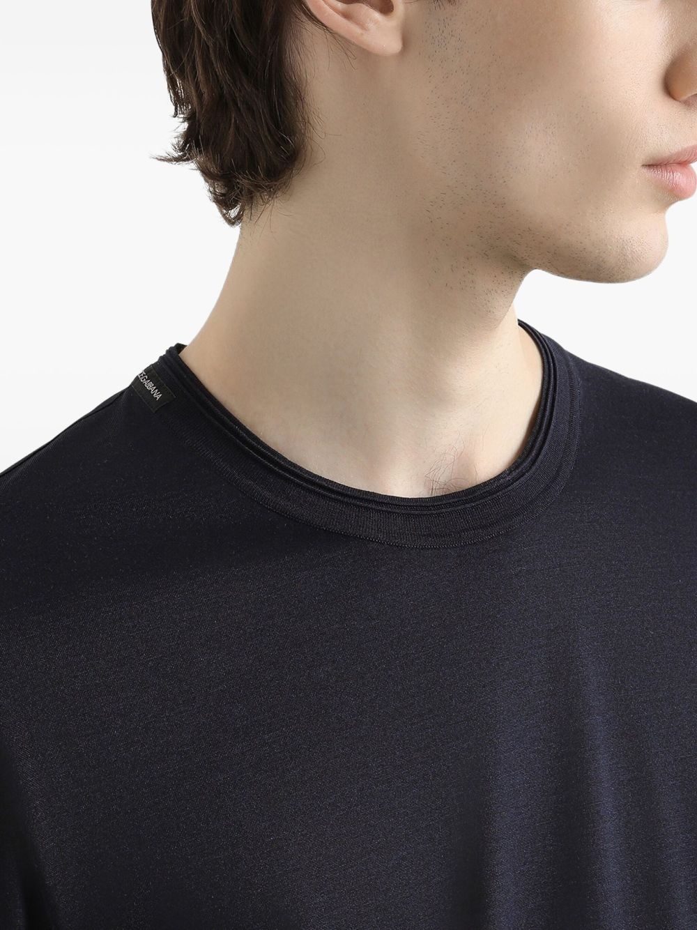 silk t-shirt - 4