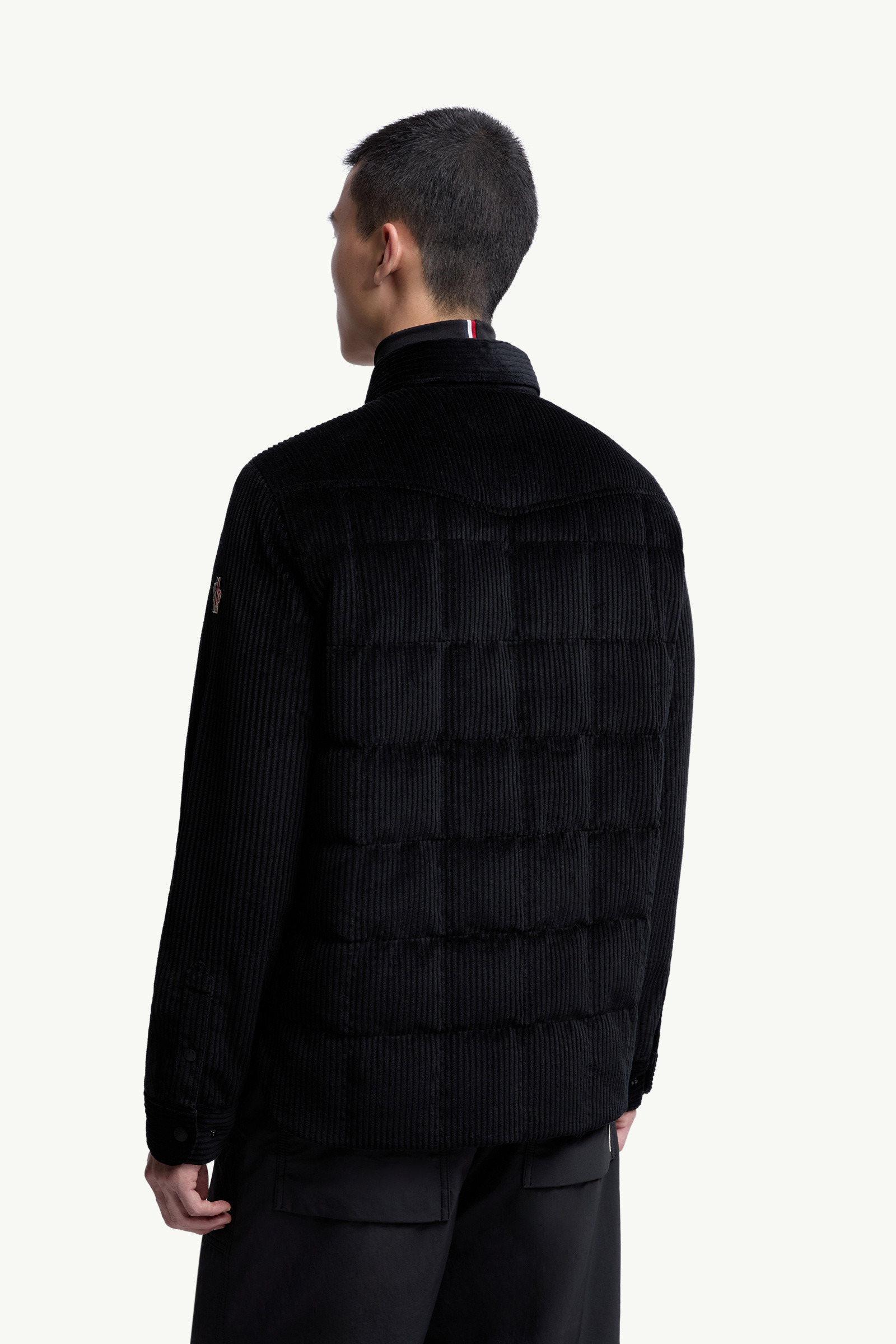 Gelt Corduroy Down Shirt Jacket - 5