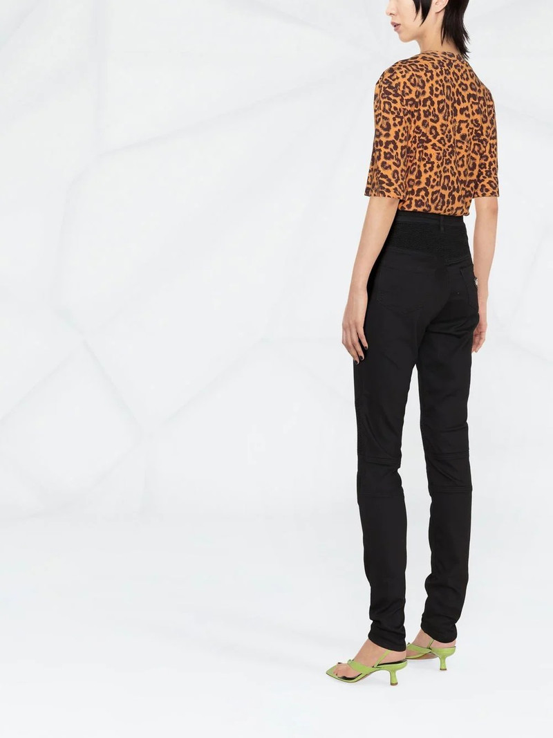high-waisted biker jeans 4