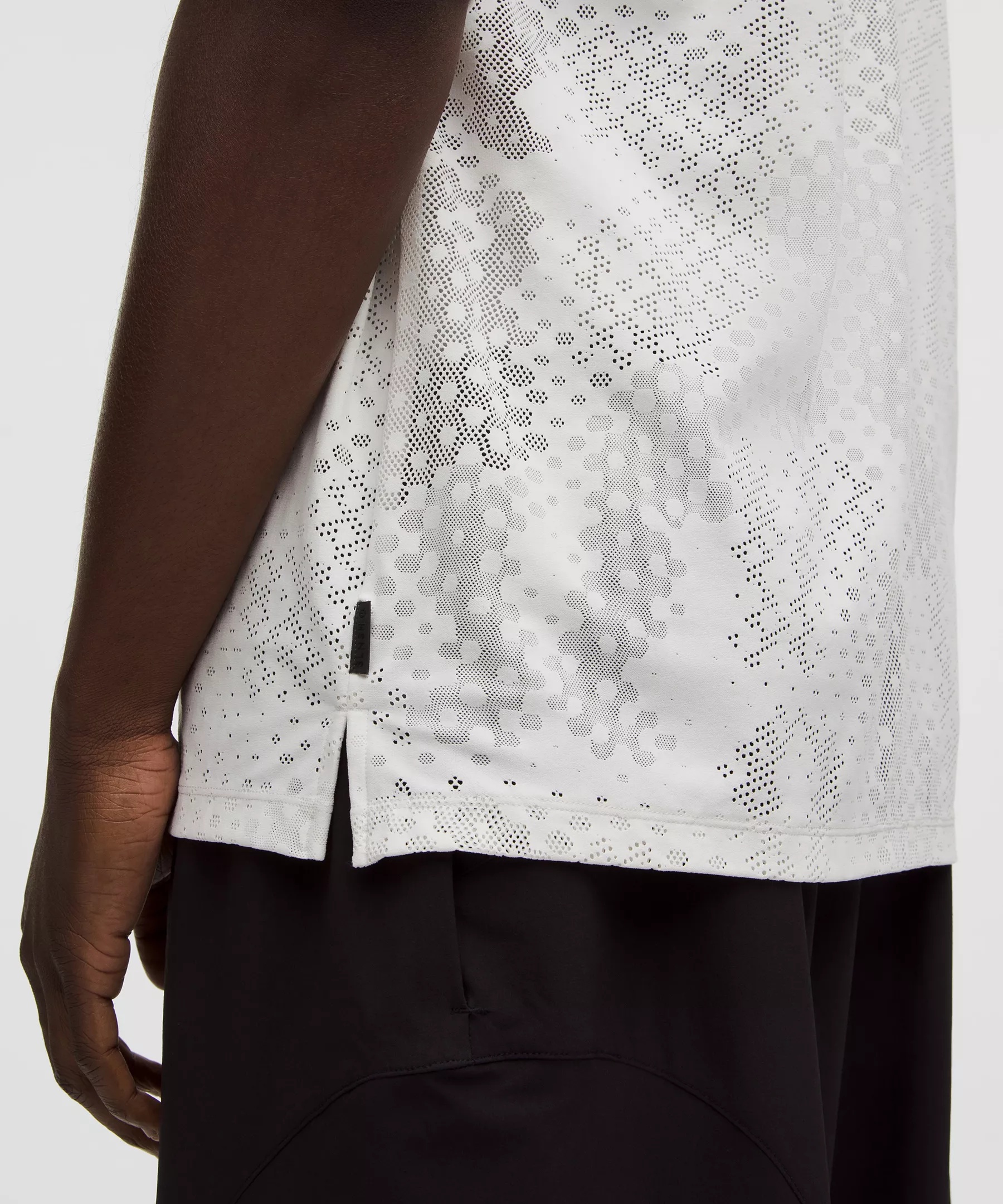 Men's Jacquard-Mesh Short-Sleeve Shirt *SLNSH Collection - 5