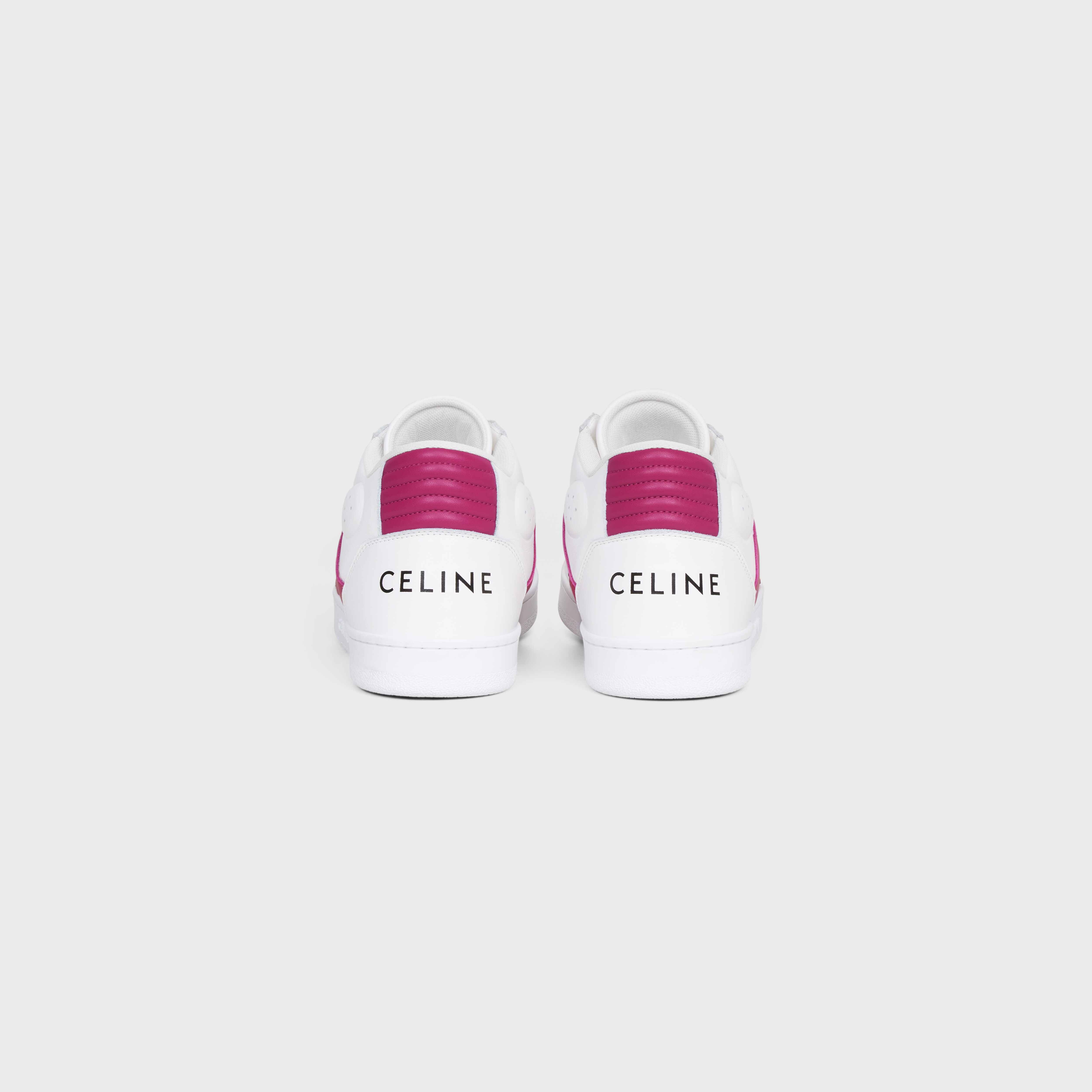 CT-02 CELINE TRAINER MID SNEAKER WITH SCRATCH in CALFSKIN - 3