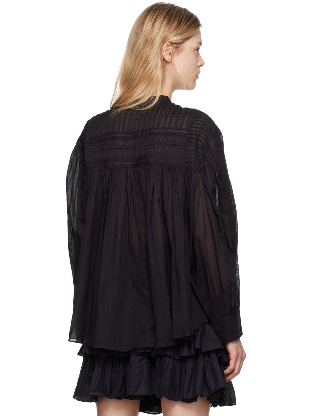 Black Plalia Shirt - 3