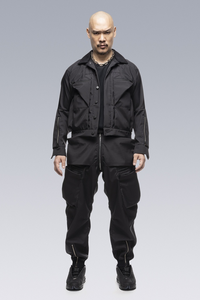 J86-GTB Composite Nylon Work Jacket Black - 19