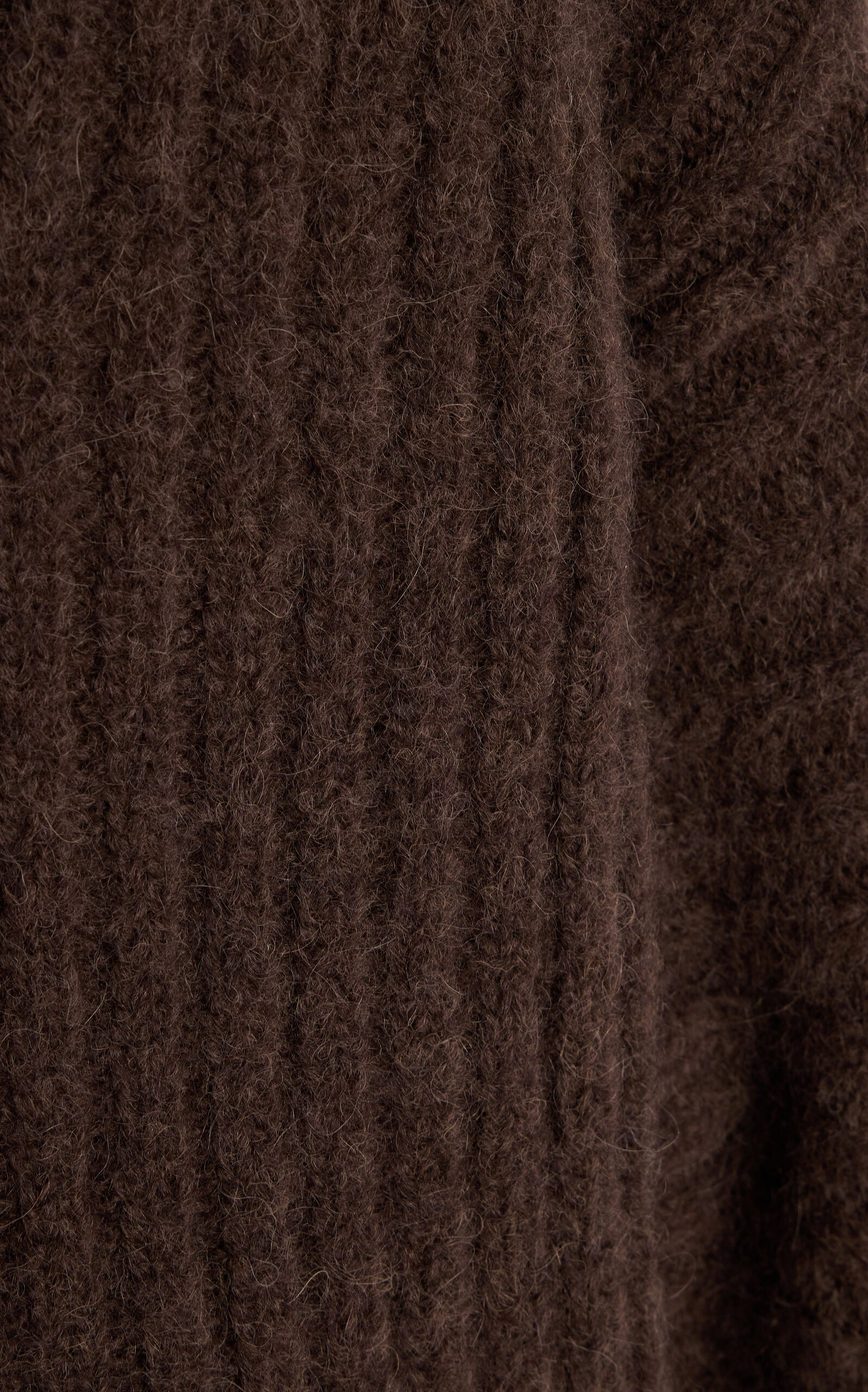 Mag Turtleneck Ribbed Sweater brown - 4