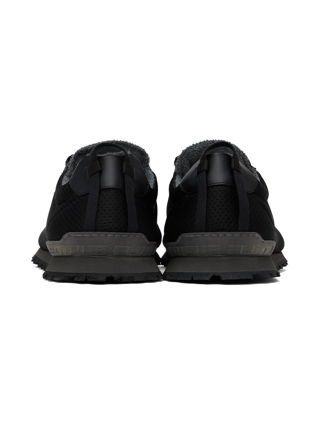 Black Edipus Flat One Sneakers - 2